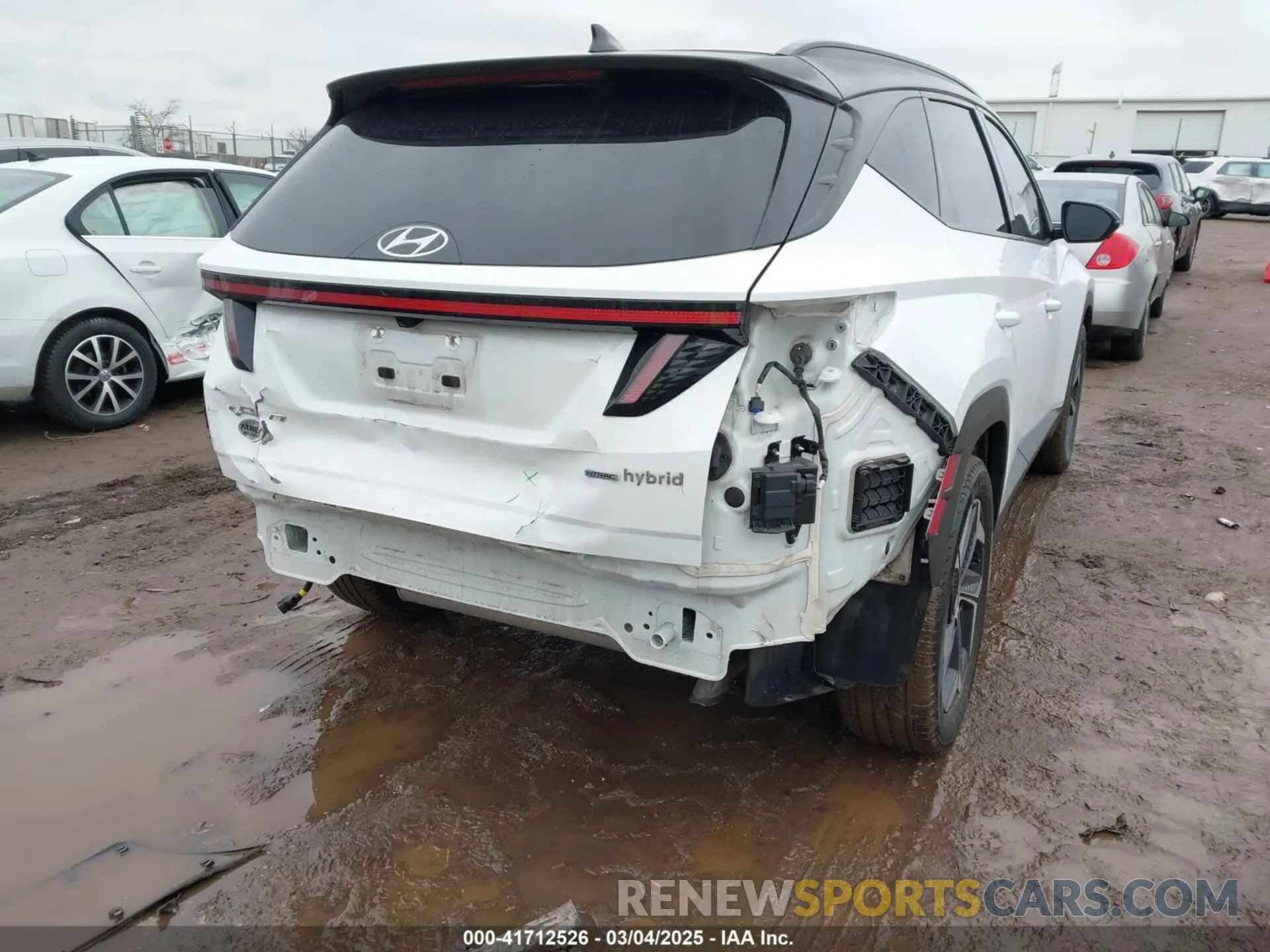 17 fotografías del automóvil dañado KM8JECA12NU027890 HYUNDAI TUCSON HYBRID 2022