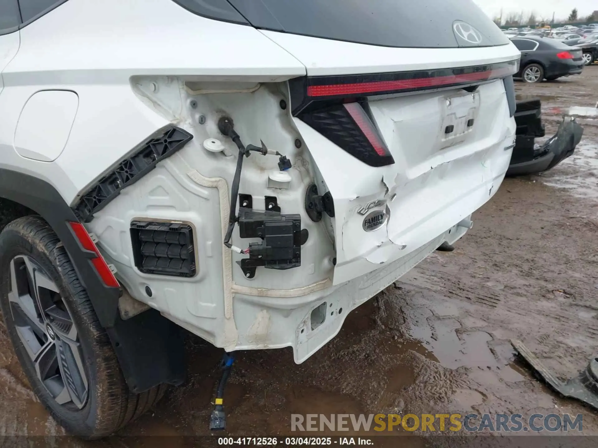 19 fotografías del automóvil dañado KM8JECA12NU027890 HYUNDAI TUCSON HYBRID 2022