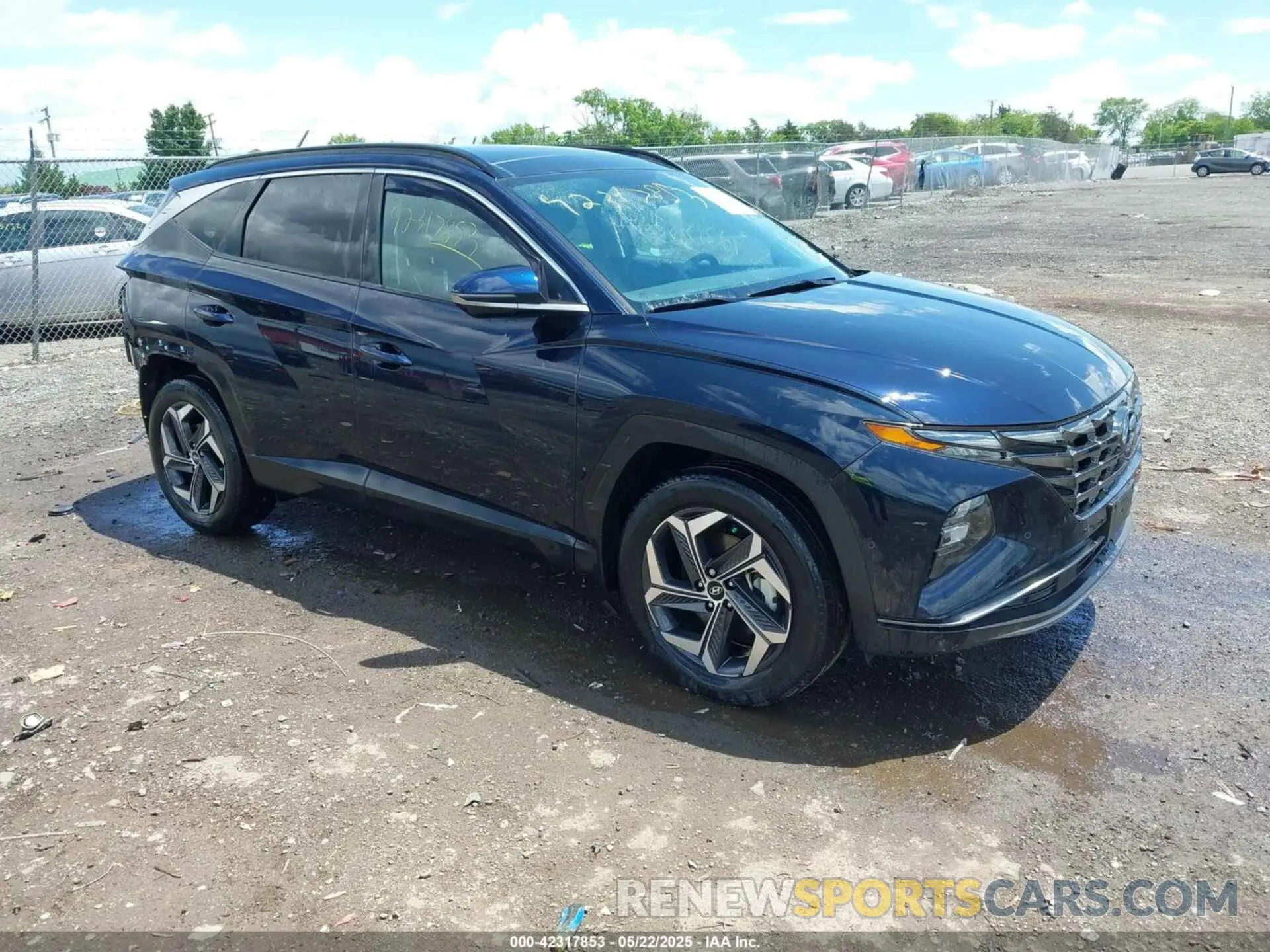 1 fotografías del automóvil dañado KM8JECA12NU083344 HYUNDAI TUCSON HYBRID 2022