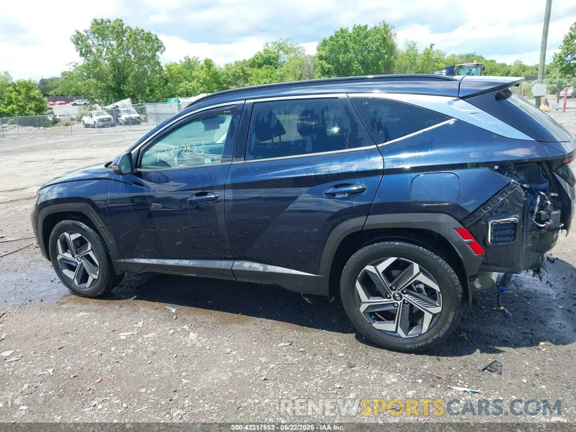 15 fotografías del automóvil dañado KM8JECA12NU083344 HYUNDAI TUCSON HYBRID 2022