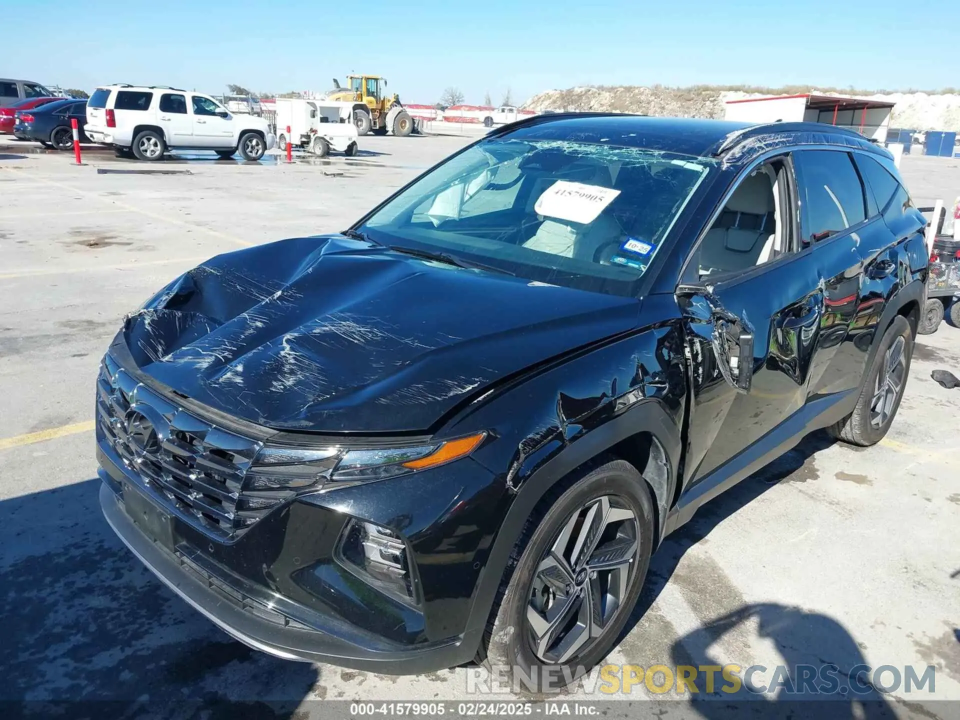 6 fotografías del automóvil dañado KM8JECA17NU081539 HYUNDAI TUCSON HYBRID 2022
