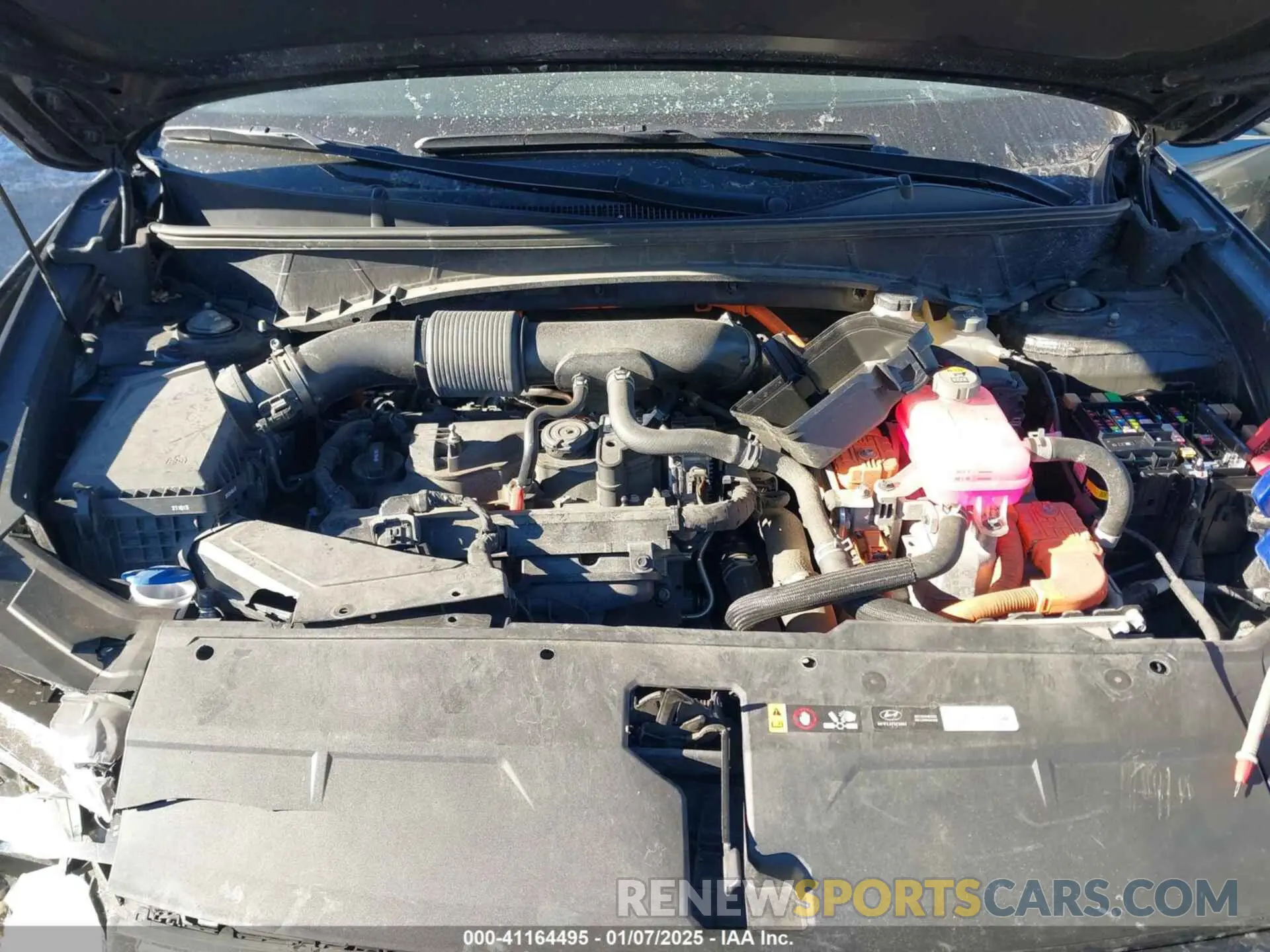 10 fotografías del automóvil dañado KM8JFCA12NU039907 HYUNDAI TUCSON HYBRID 2022