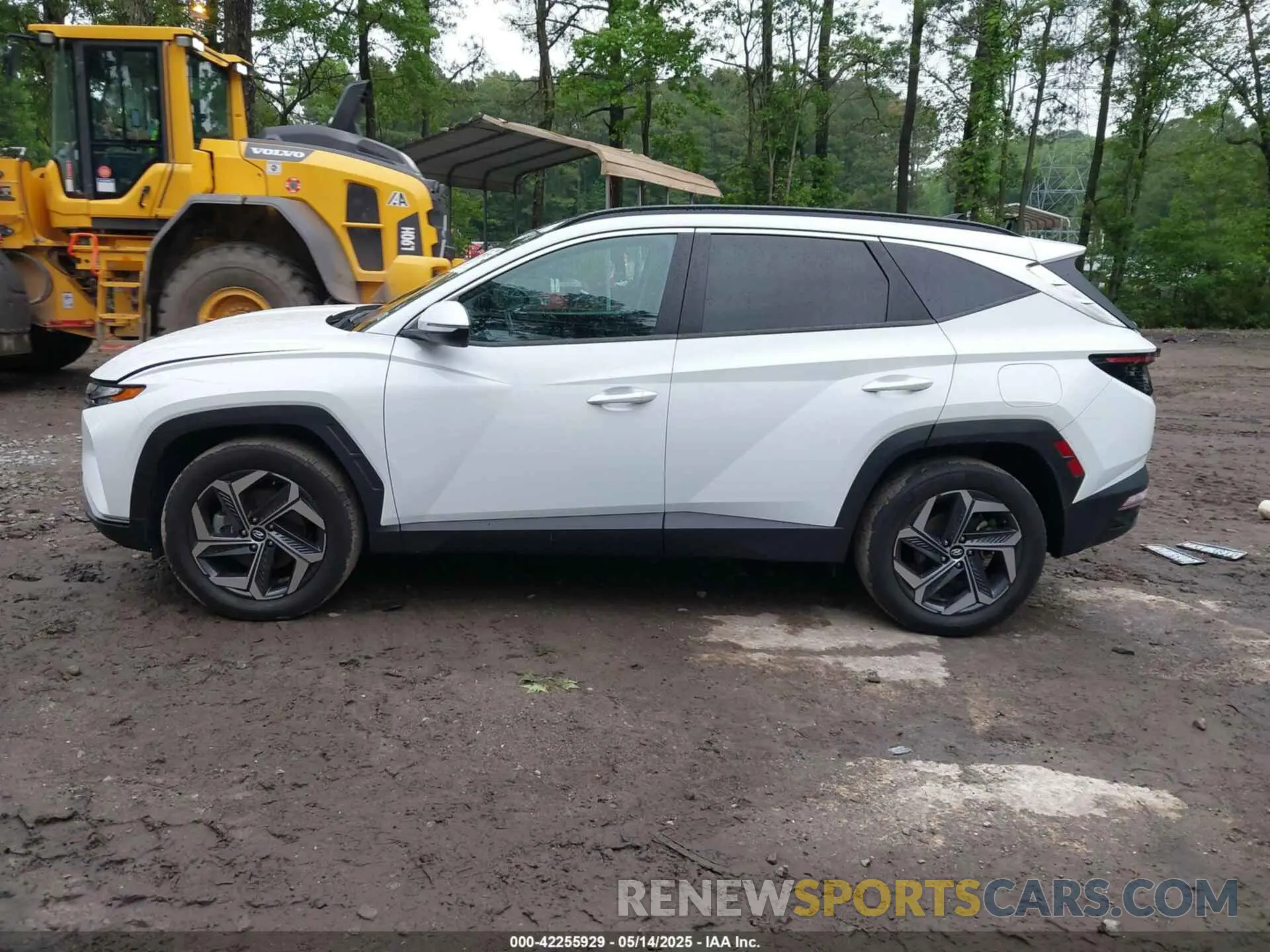 14 fotografías del automóvil dañado KM8JFCA12NU060272 HYUNDAI TUCSON HYBRID 2022