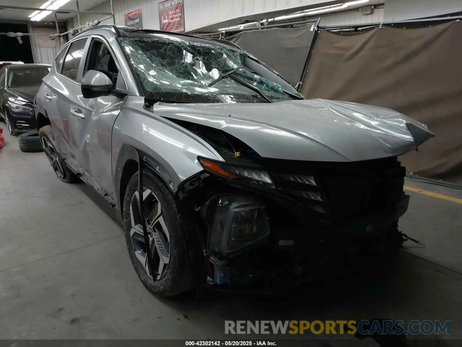 1 fotografías del automóvil dañado KM8JFCA14NU058491 HYUNDAI TUCSON HYBRID 2022