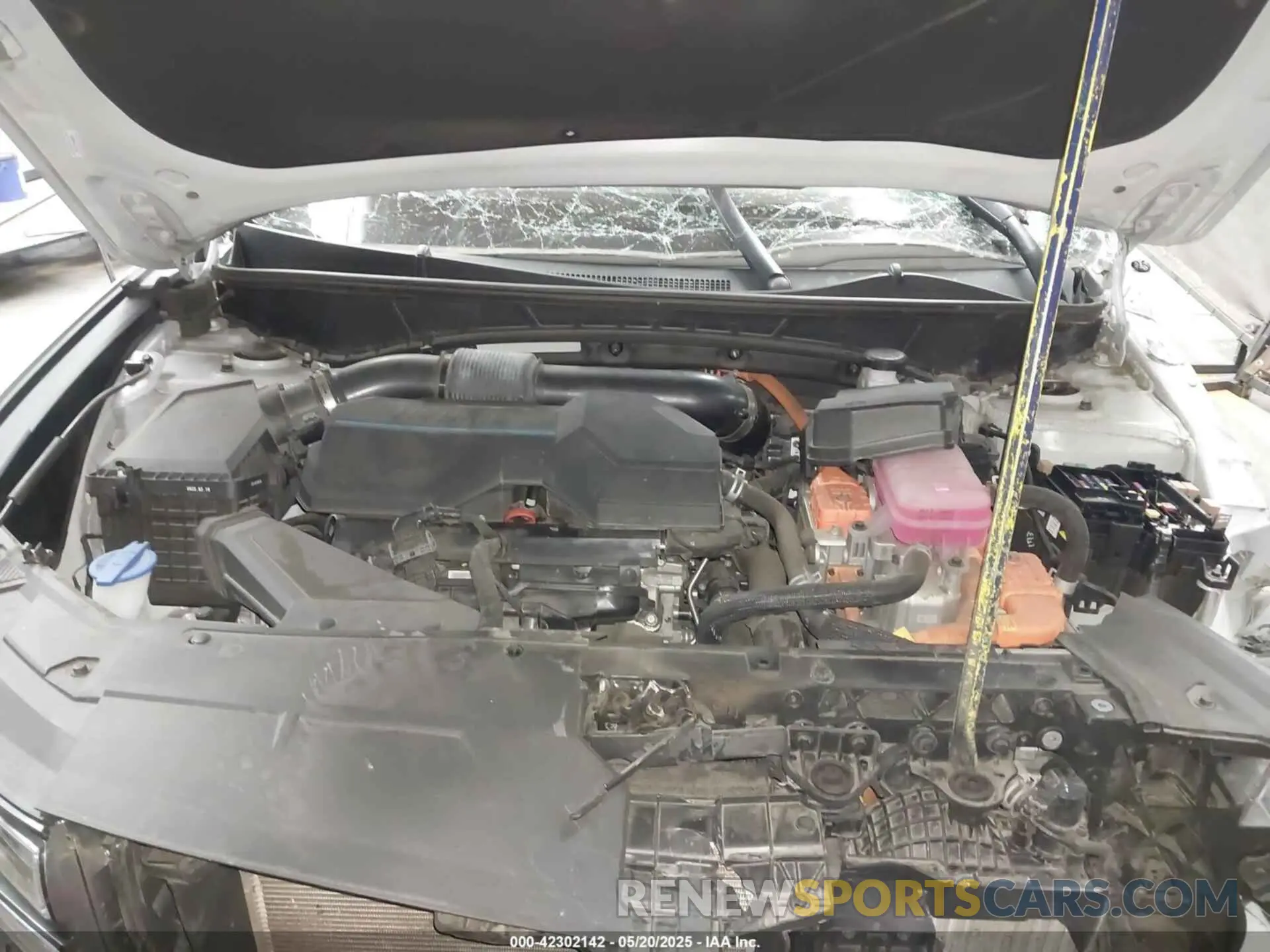 10 fotografías del automóvil dañado KM8JFCA14NU058491 HYUNDAI TUCSON HYBRID 2022