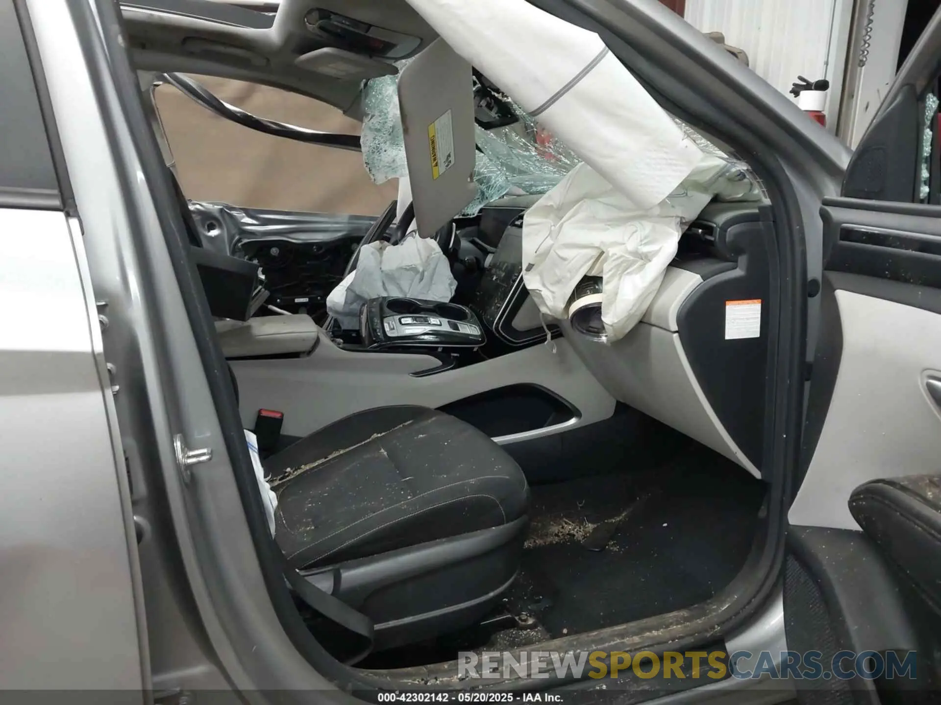 5 fotografías del automóvil dañado KM8JFCA14NU058491 HYUNDAI TUCSON HYBRID 2022