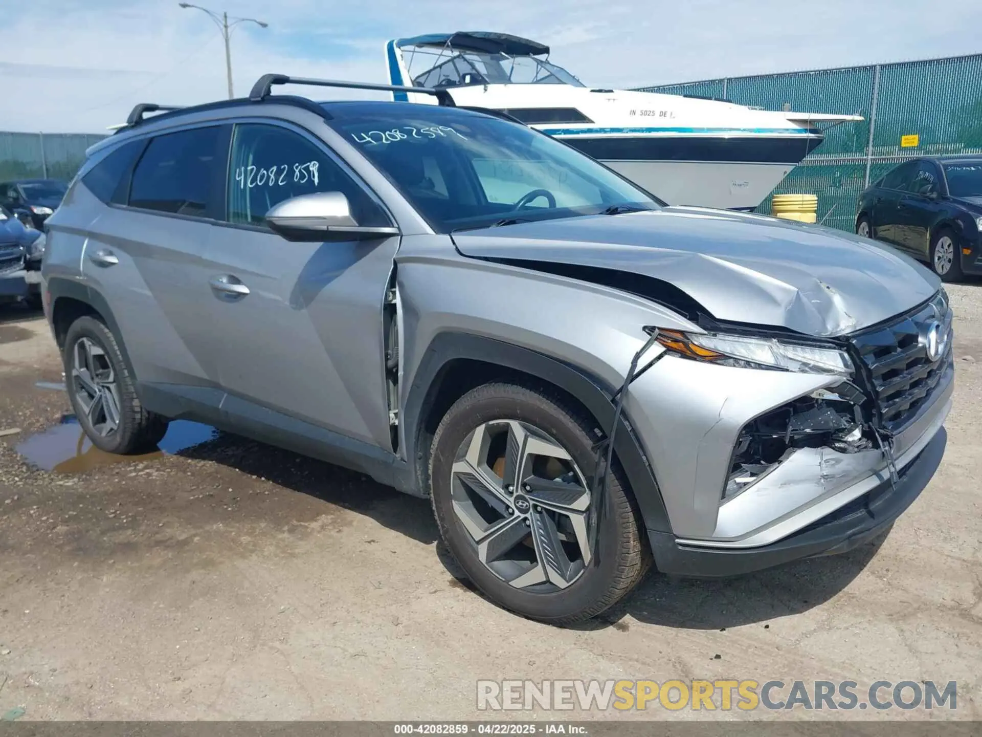 1 fotografías del automóvil dañado KM8JFCA15NU050688 HYUNDAI TUCSON HYBRID 2022