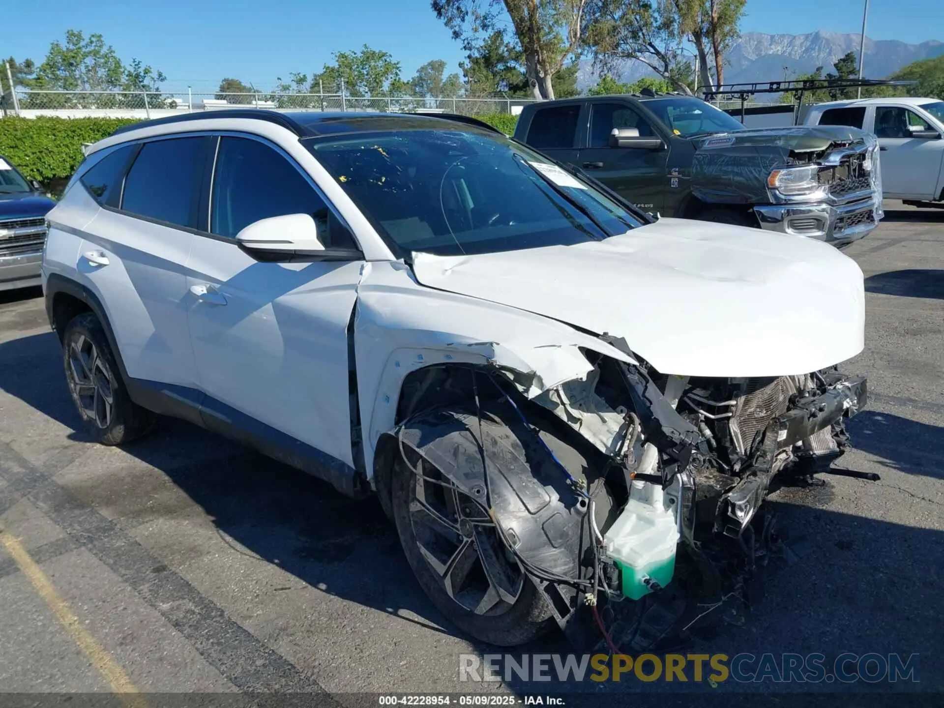 1 fotografías del automóvil dañado KM8JFCA17NU017305 HYUNDAI TUCSON HYBRID 2022