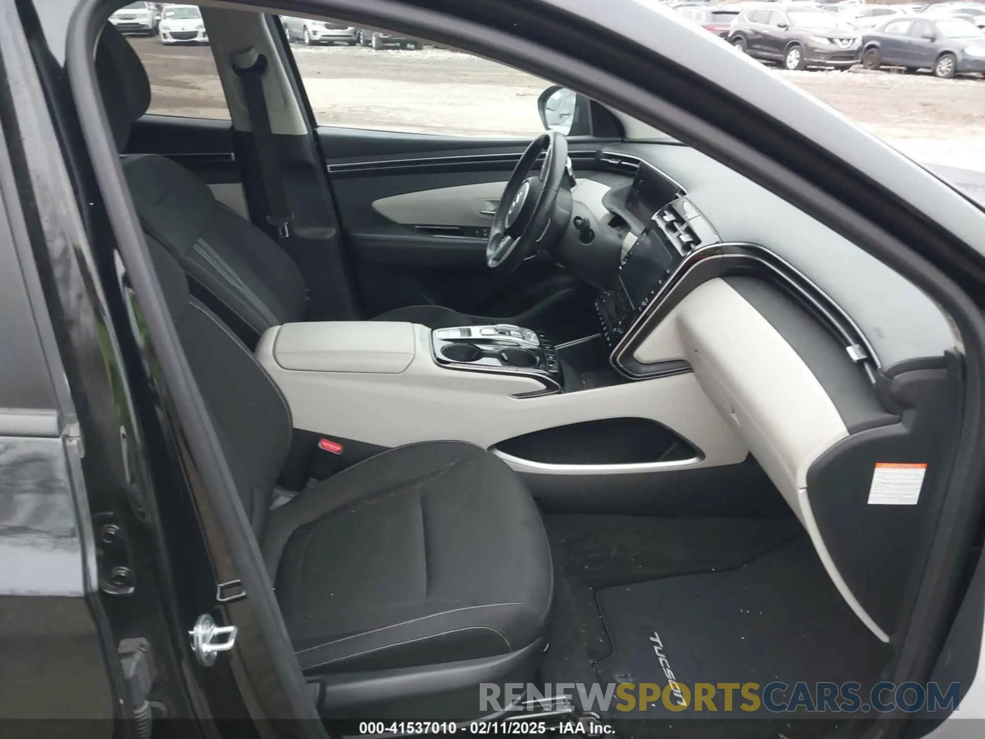 5 fotografías del automóvil dañado KM8JFCA18NU076136 HYUNDAI TUCSON HYBRID 2022