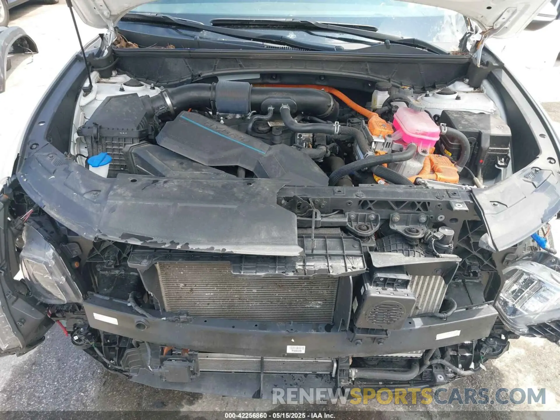 10 fotografías del automóvil dañado KM8JFCA1XNU057877 HYUNDAI TUCSON HYBRID 2022