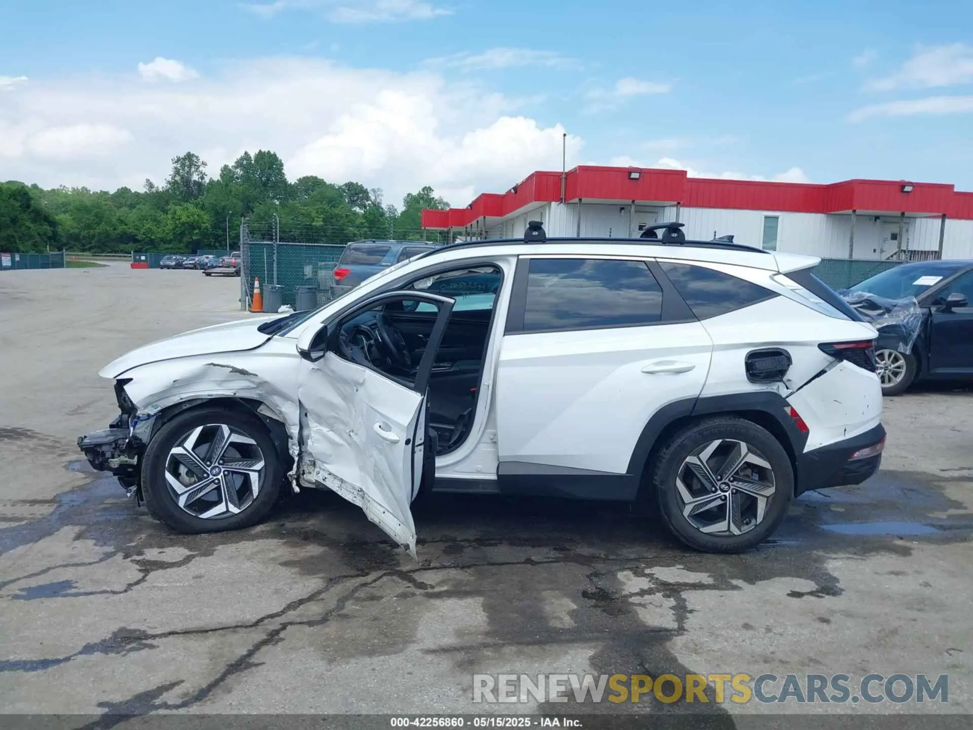 15 fotografías del automóvil dañado KM8JFCA1XNU057877 HYUNDAI TUCSON HYBRID 2022