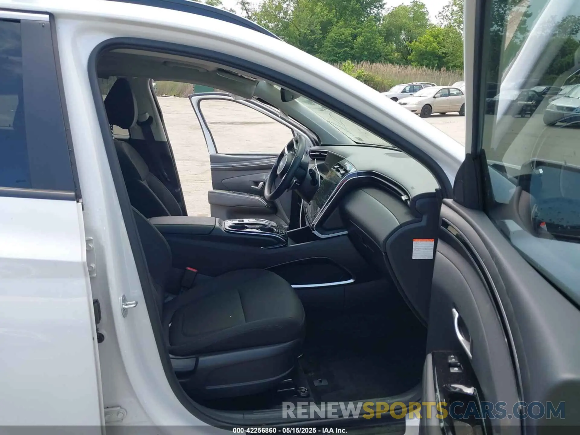 5 fotografías del automóvil dañado KM8JFCA1XNU057877 HYUNDAI TUCSON HYBRID 2022