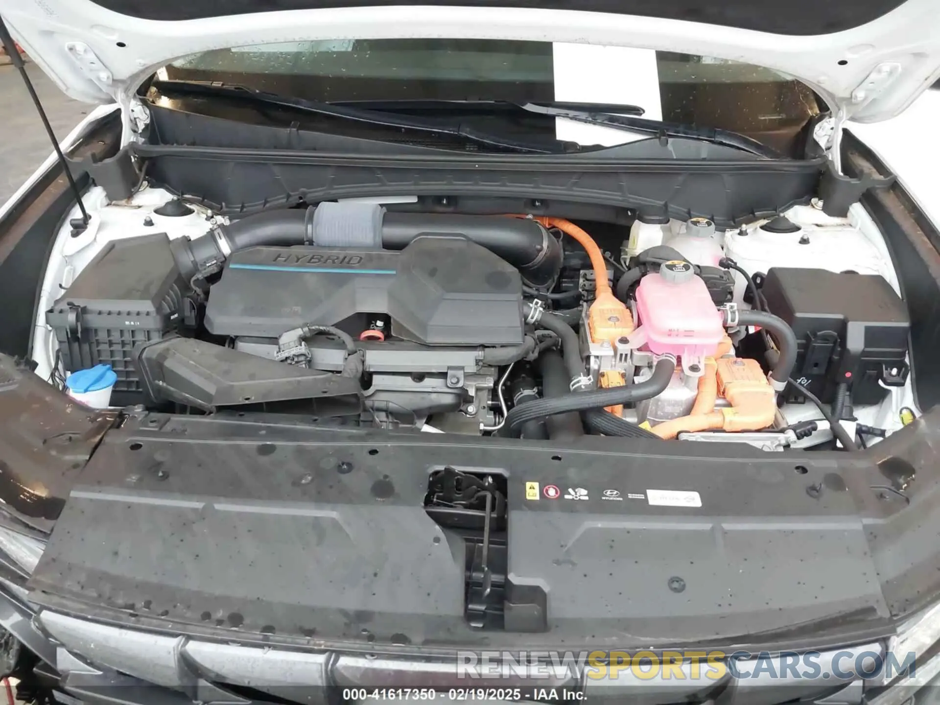 10 fotografías del automóvil dañado KM8JFCA1XNU075554 HYUNDAI TUCSON HYBRID 2022