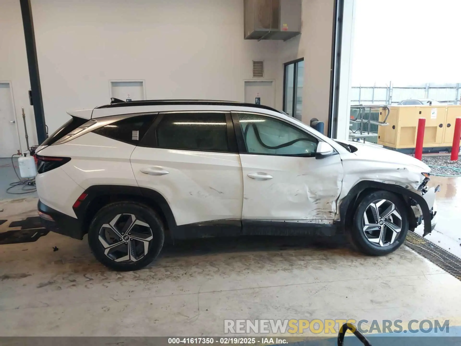 13 fotografías del automóvil dañado KM8JFCA1XNU075554 HYUNDAI TUCSON HYBRID 2022
