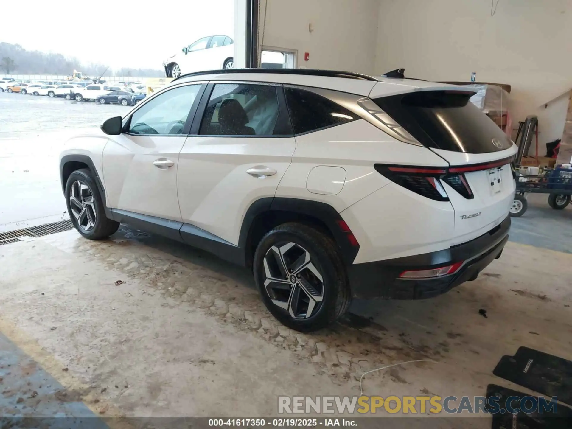 3 fotografías del automóvil dañado KM8JFCA1XNU075554 HYUNDAI TUCSON HYBRID 2022