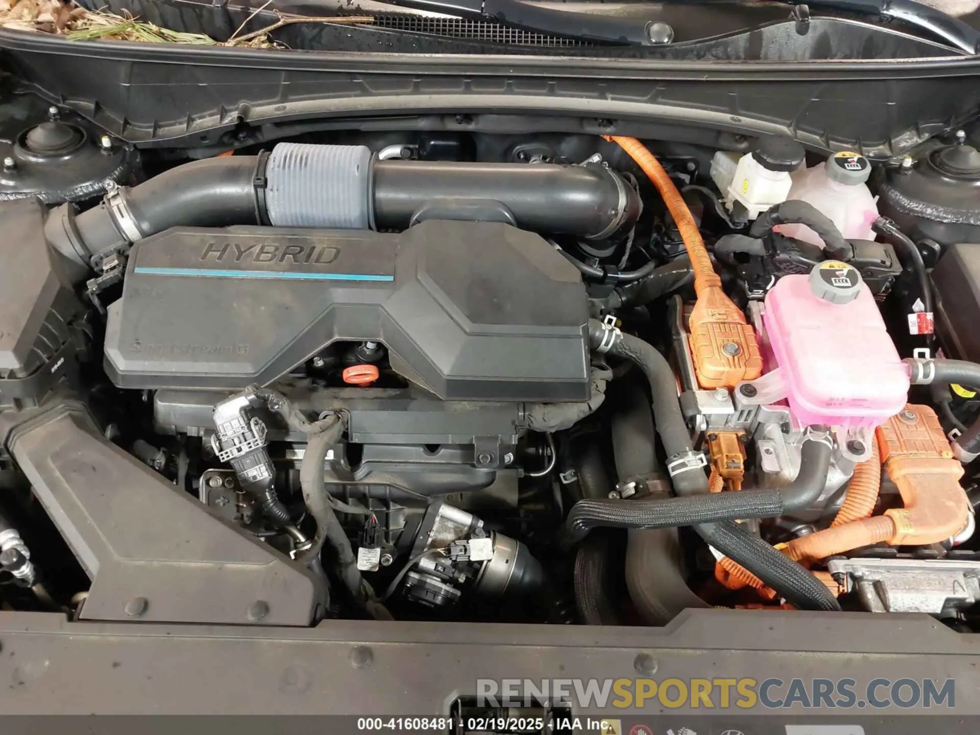 10 fotografías del automóvil dañado KM8JBCA11PU095982 HYUNDAI TUCSON HYBRID 2023