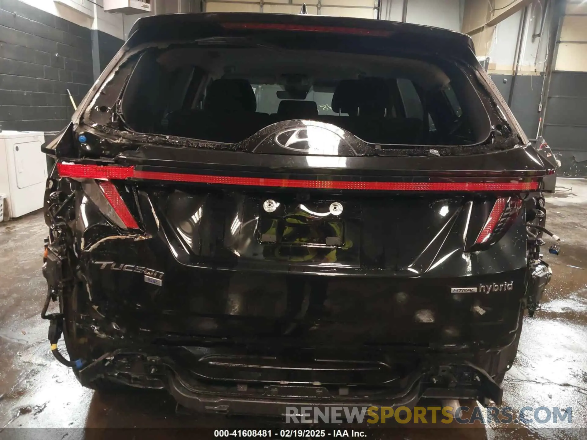 6 fotografías del automóvil dañado KM8JBCA11PU095982 HYUNDAI TUCSON HYBRID 2023