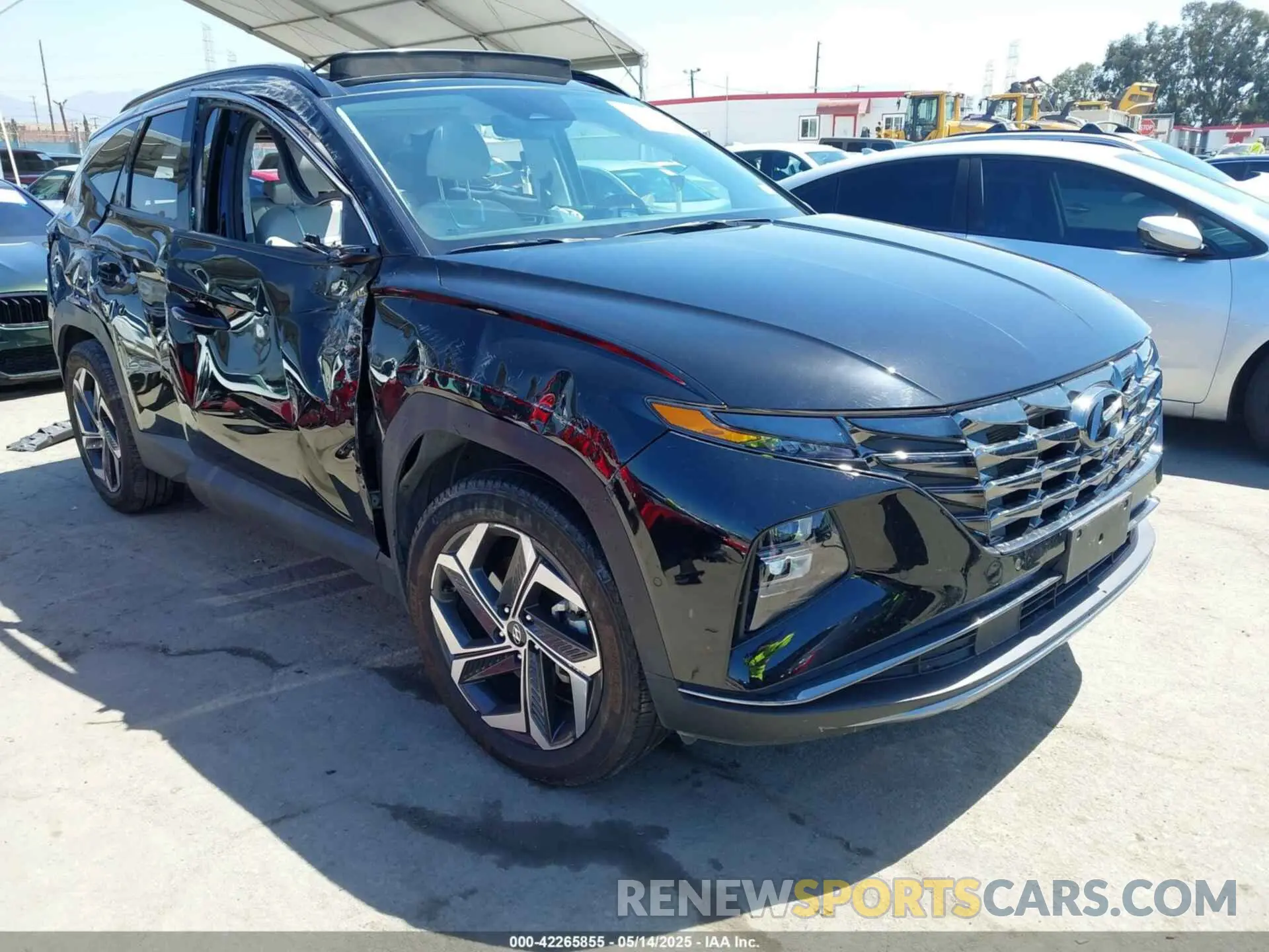 1 fotografías del automóvil dañado KM8JECA14PU127220 HYUNDAI TUCSON HYBRID 2023