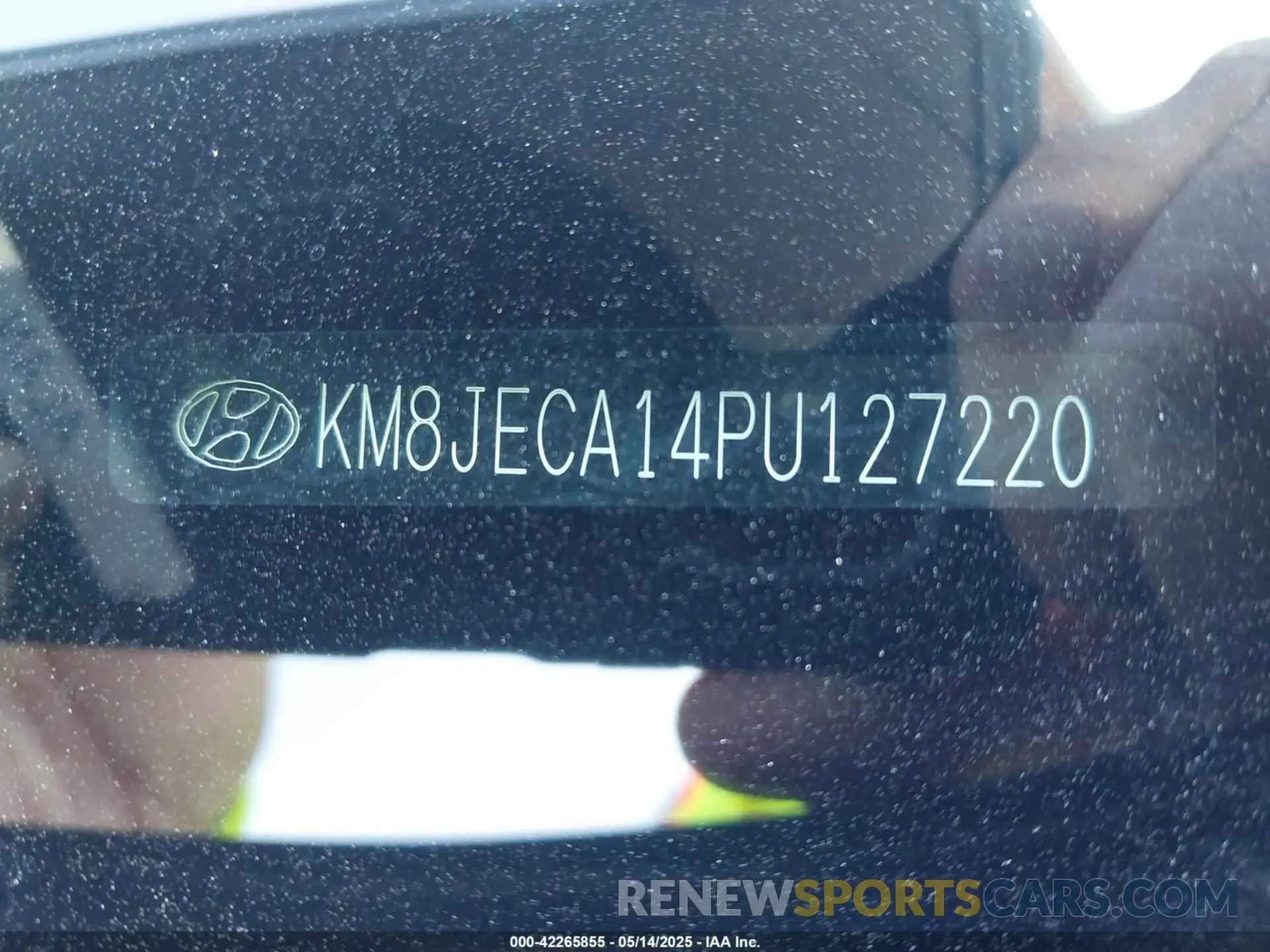 9 fotografías del automóvil dañado KM8JECA14PU127220 HYUNDAI TUCSON HYBRID 2023