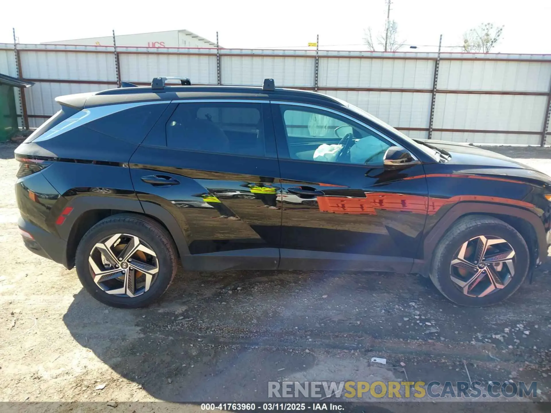 14 fotografías del automóvil dañado KM8JECA15PU130059 HYUNDAI TUCSON HYBRID 2023