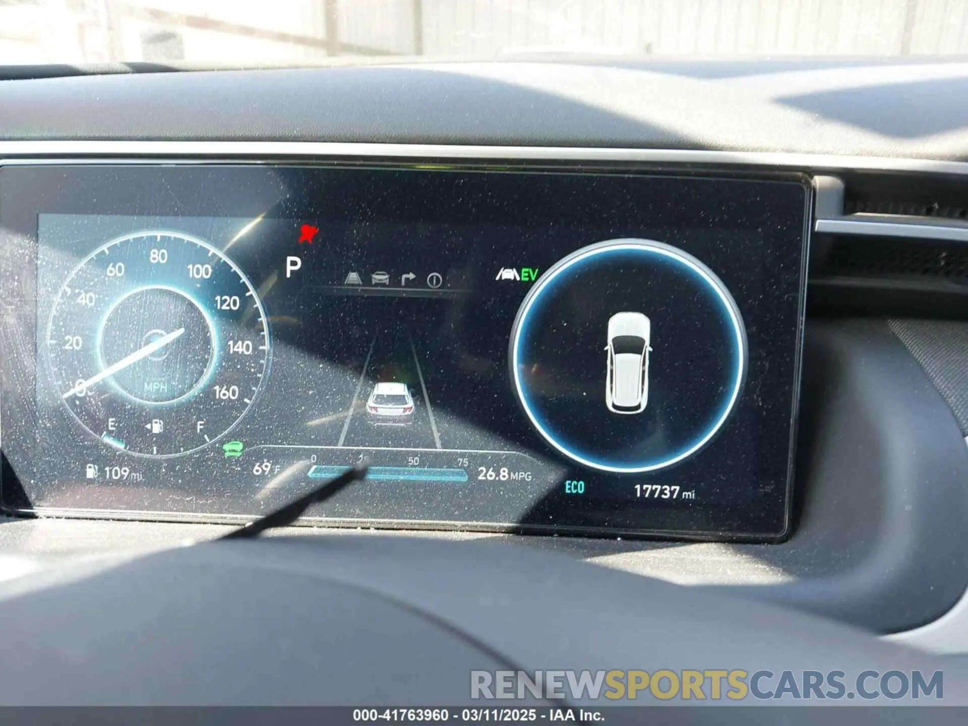 7 fotografías del automóvil dañado KM8JECA15PU130059 HYUNDAI TUCSON HYBRID 2023