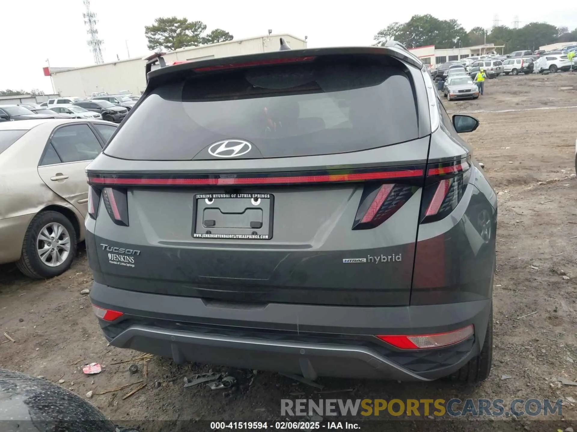 16 fotografías del automóvil dañado KM8JECA19PU125933 HYUNDAI TUCSON HYBRID 2023