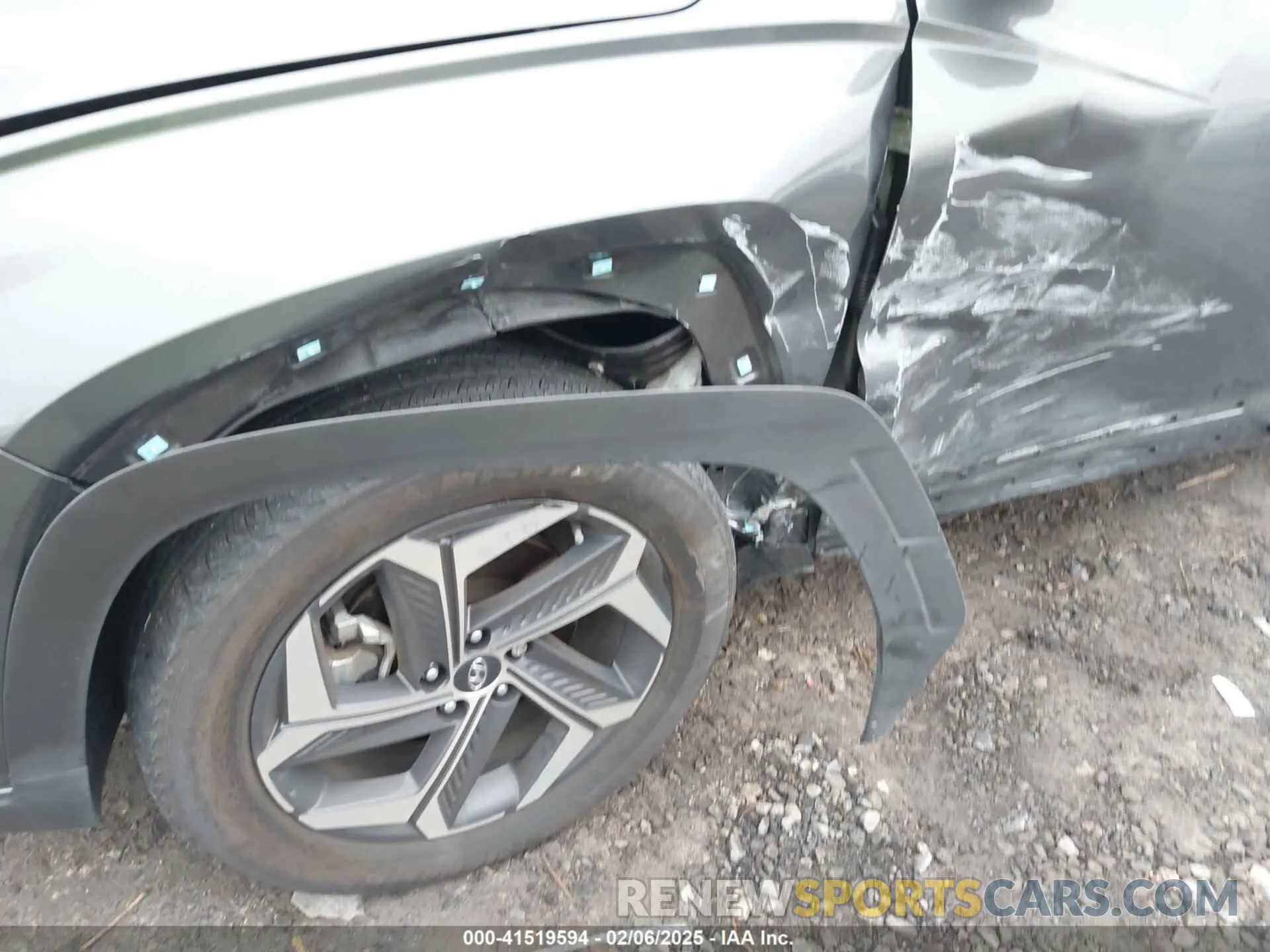 17 fotografías del automóvil dañado KM8JECA19PU125933 HYUNDAI TUCSON HYBRID 2023