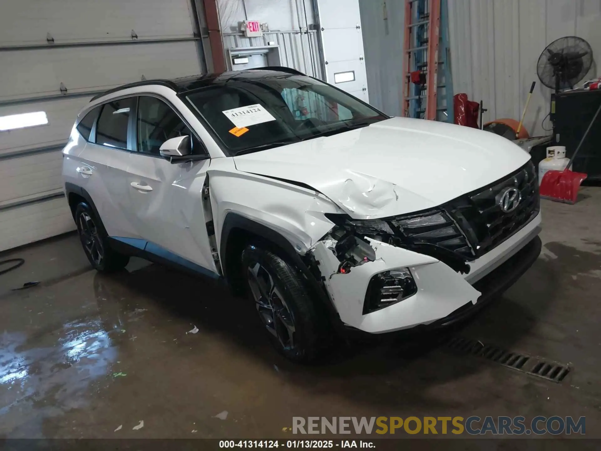 1 fotografías del automóvil dañado KM8JFCA11PU123851 HYUNDAI TUCSON HYBRID 2023