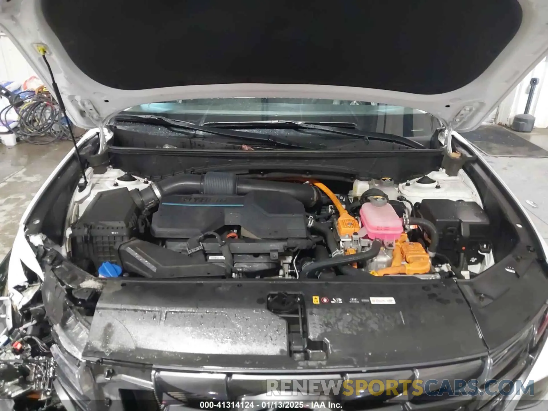 10 fotografías del automóvil dañado KM8JFCA11PU123851 HYUNDAI TUCSON HYBRID 2023