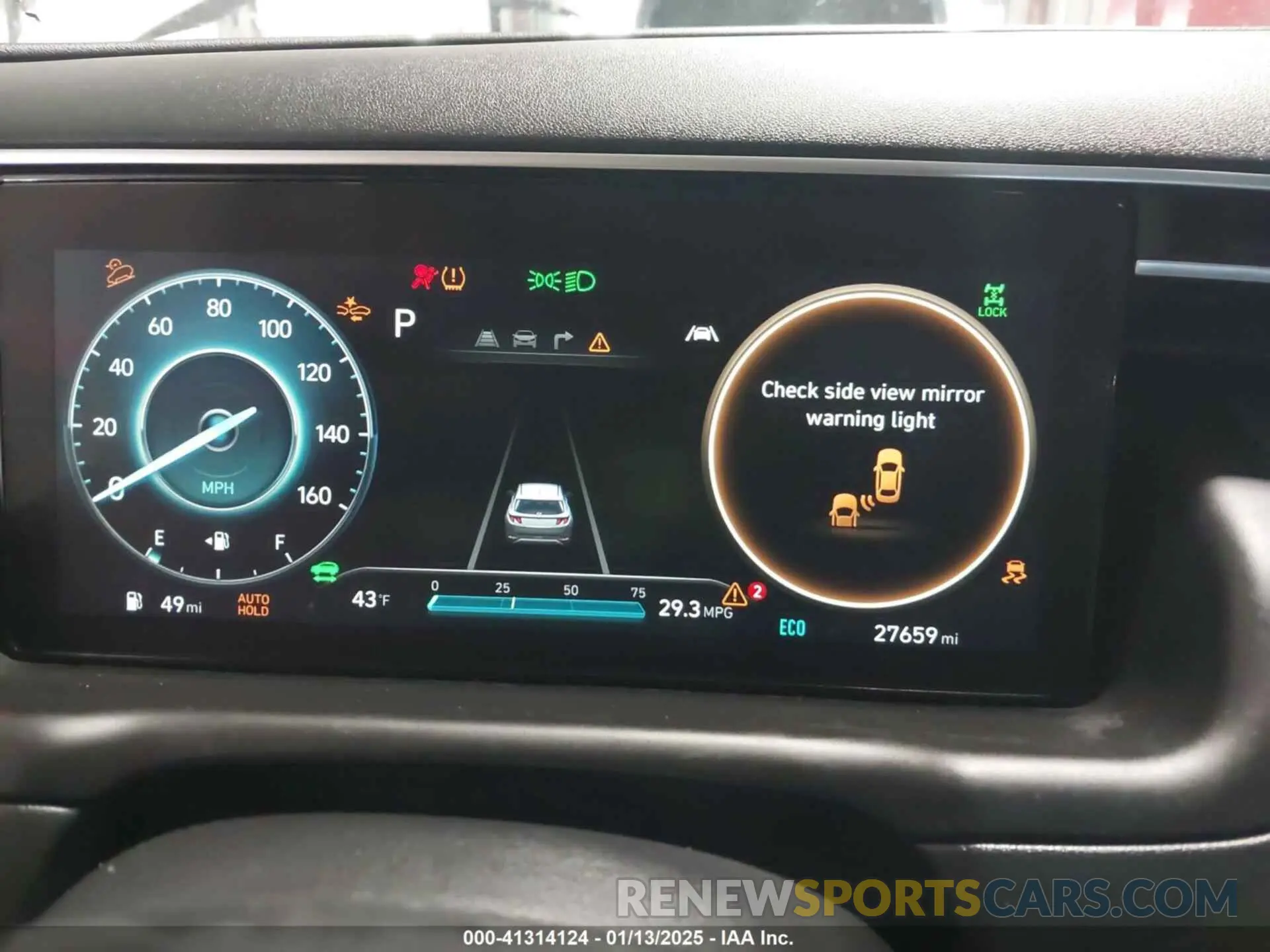 7 fotografías del automóvil dañado KM8JFCA11PU123851 HYUNDAI TUCSON HYBRID 2023