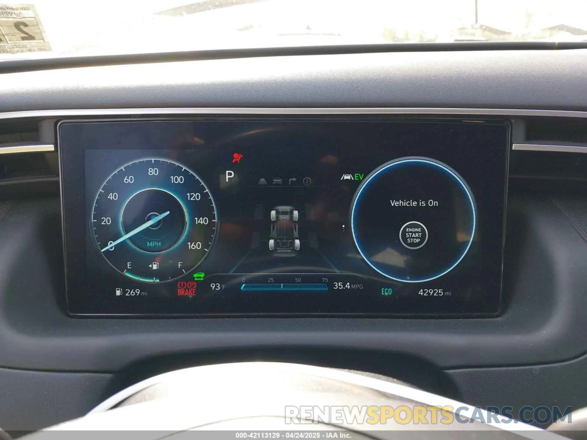 7 fotografías del automóvil dañado KM8JFCA17PU093934 HYUNDAI TUCSON HYBRID 2023