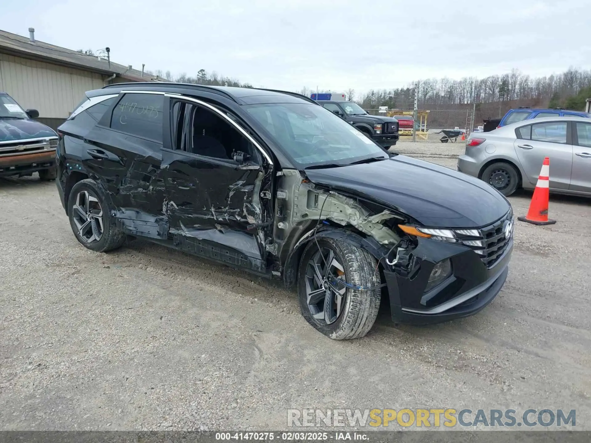 1 fotografías del automóvil dañado KM8JFCA19PU121183 HYUNDAI TUCSON HYBRID 2023