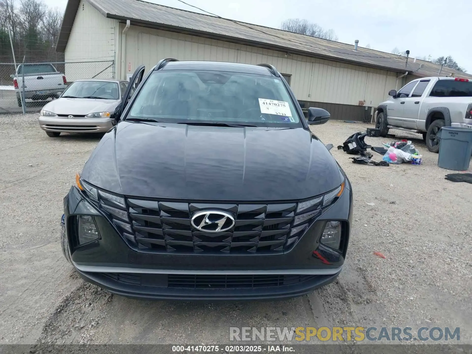 13 fotografías del automóvil dañado KM8JFCA19PU121183 HYUNDAI TUCSON HYBRID 2023