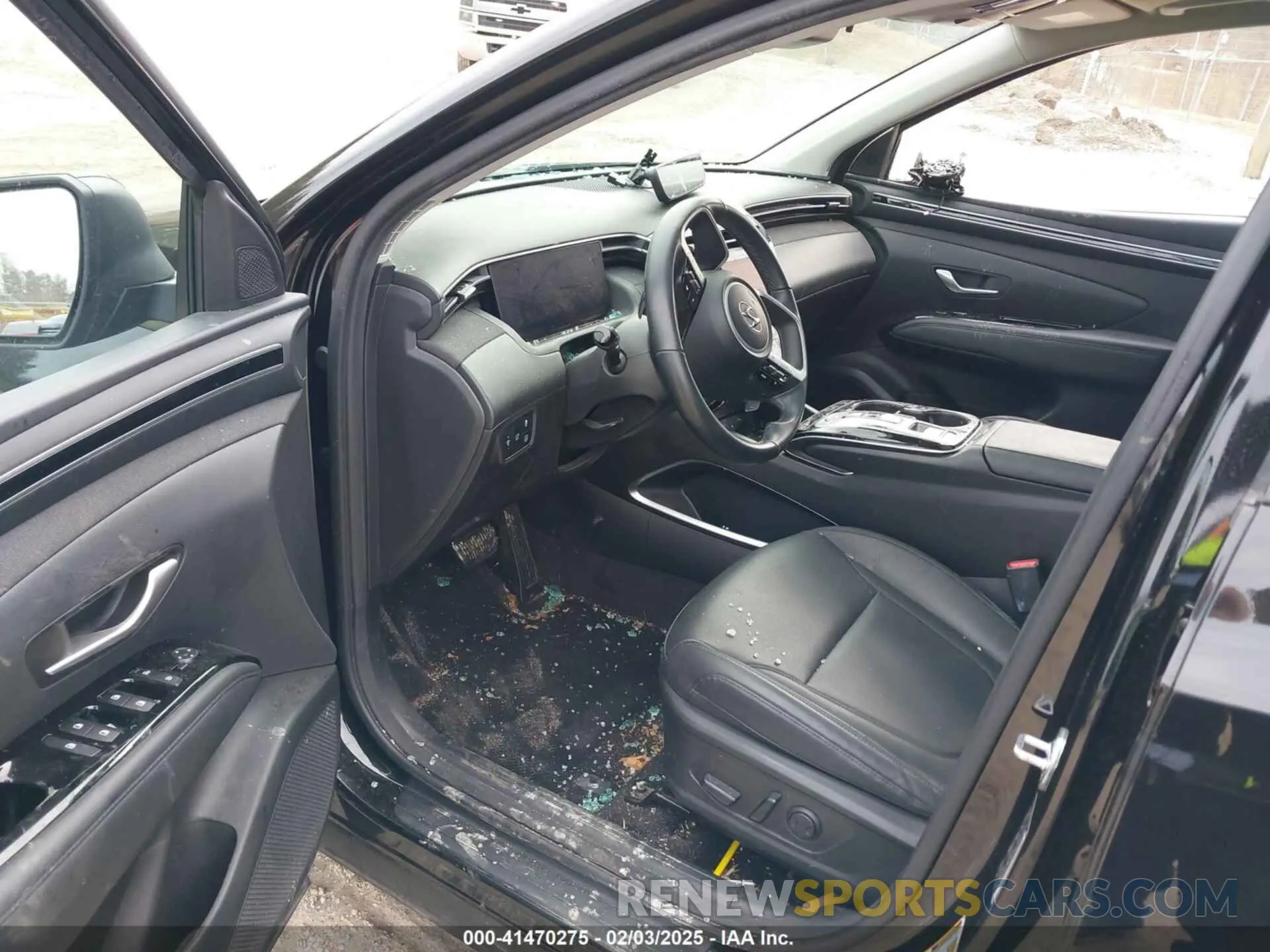 5 fotografías del automóvil dañado KM8JFCA19PU121183 HYUNDAI TUCSON HYBRID 2023