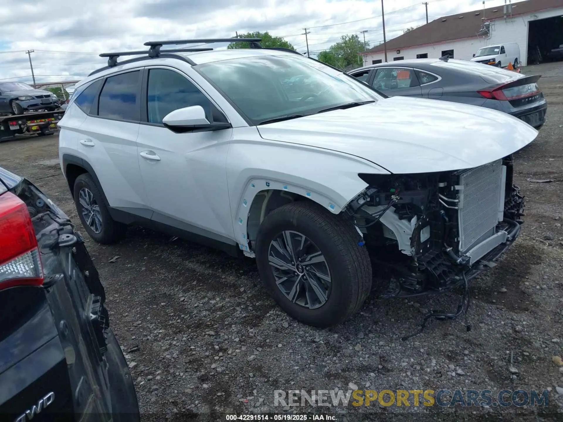 1 fotografías del automóvil dañado KM8JBCD14RU239653 HYUNDAI TUCSON HYBRID 2024
