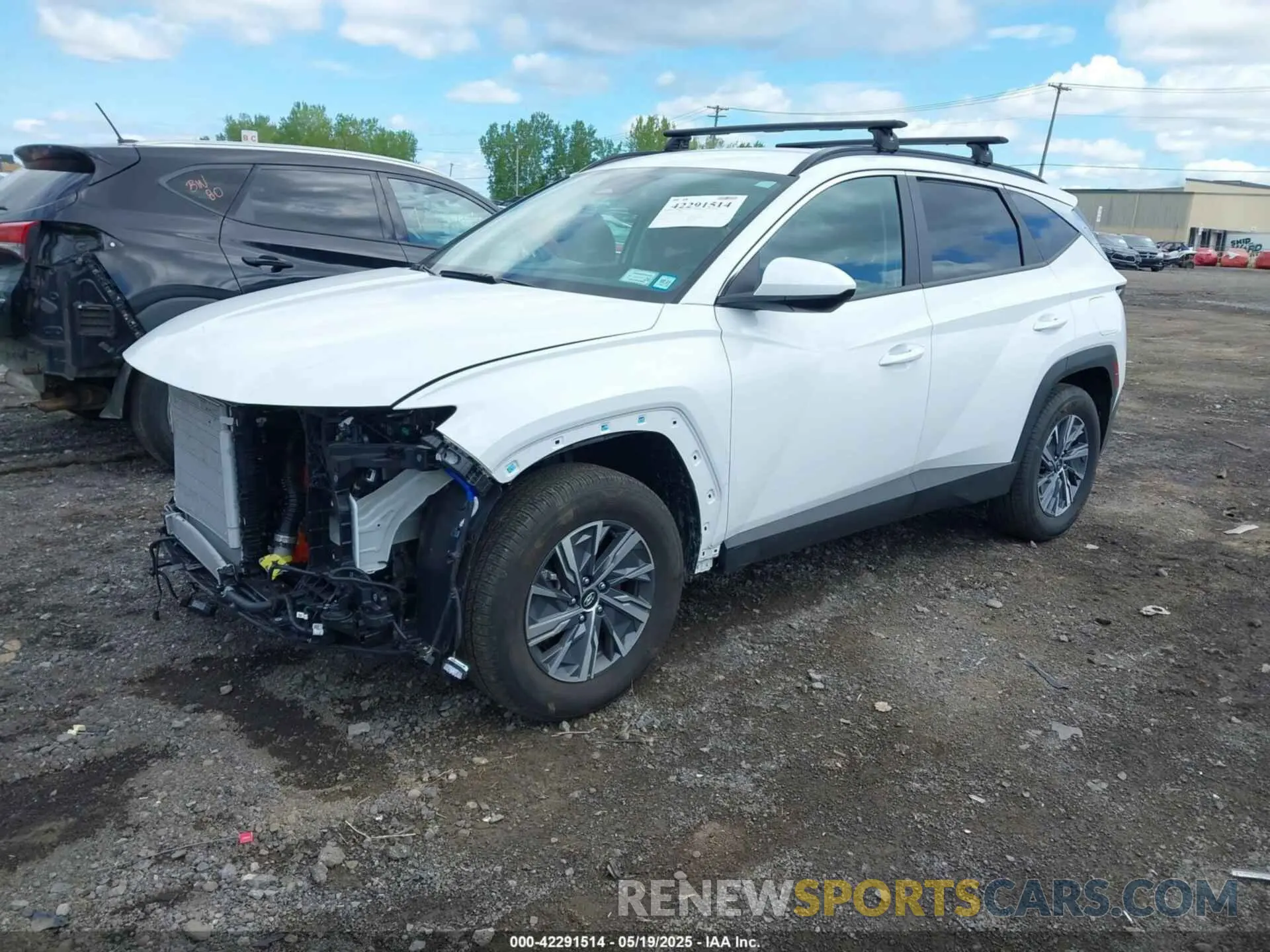 2 fotografías del automóvil dañado KM8JBCD14RU239653 HYUNDAI TUCSON HYBRID 2024