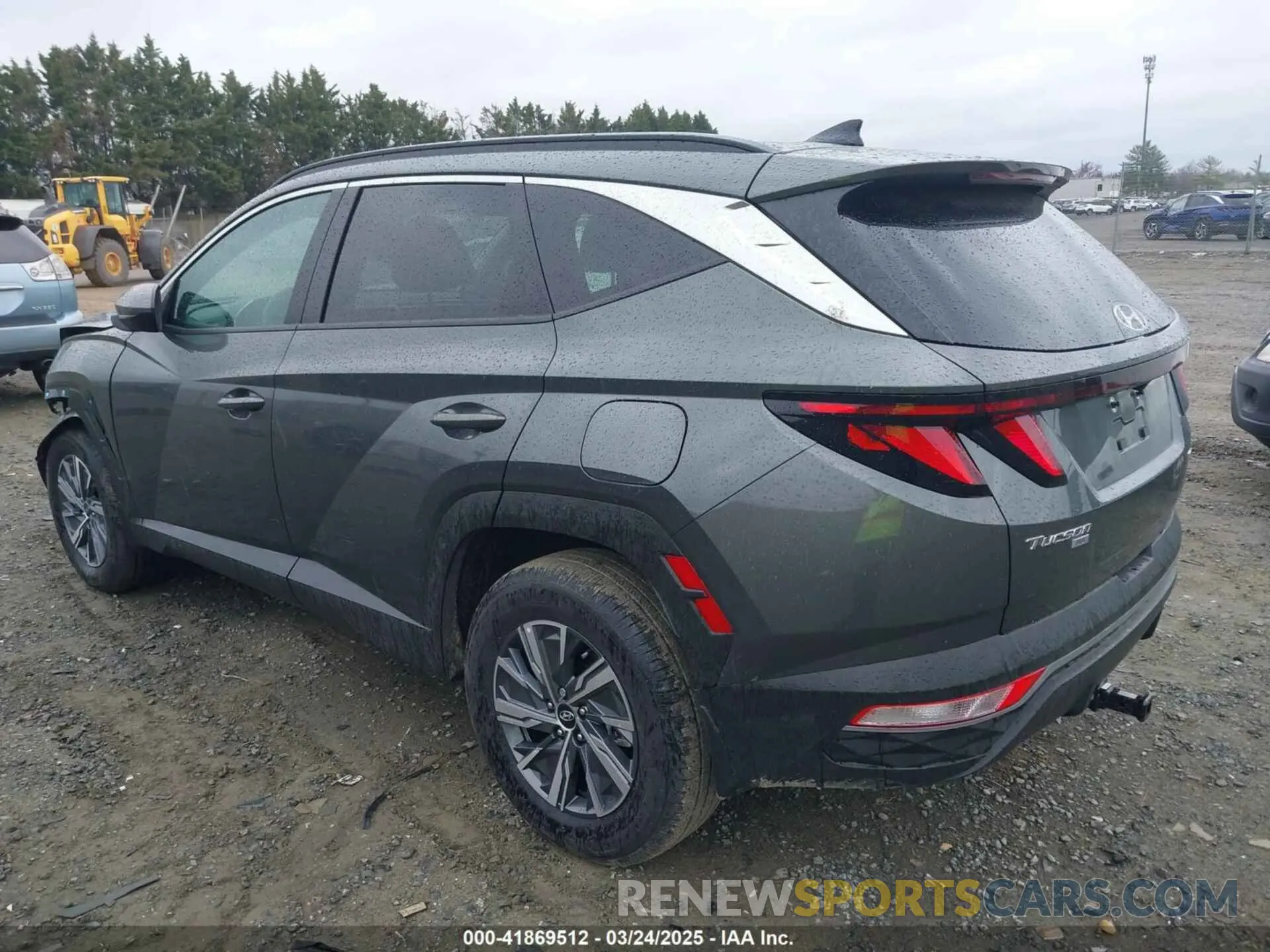 3 fotografías del automóvil dañado KM8JBCD16RU215273 HYUNDAI TUCSON HYBRID 2024