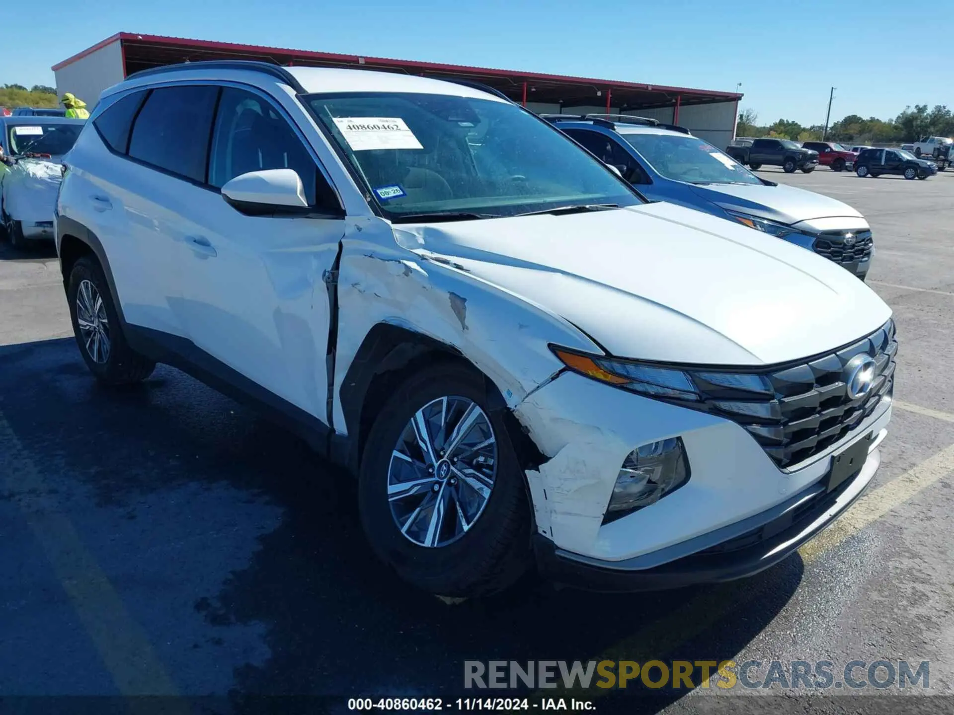 1 fotografías del automóvil dañado KM8JBCD17RU213273 HYUNDAI TUCSON HYBRID 2024