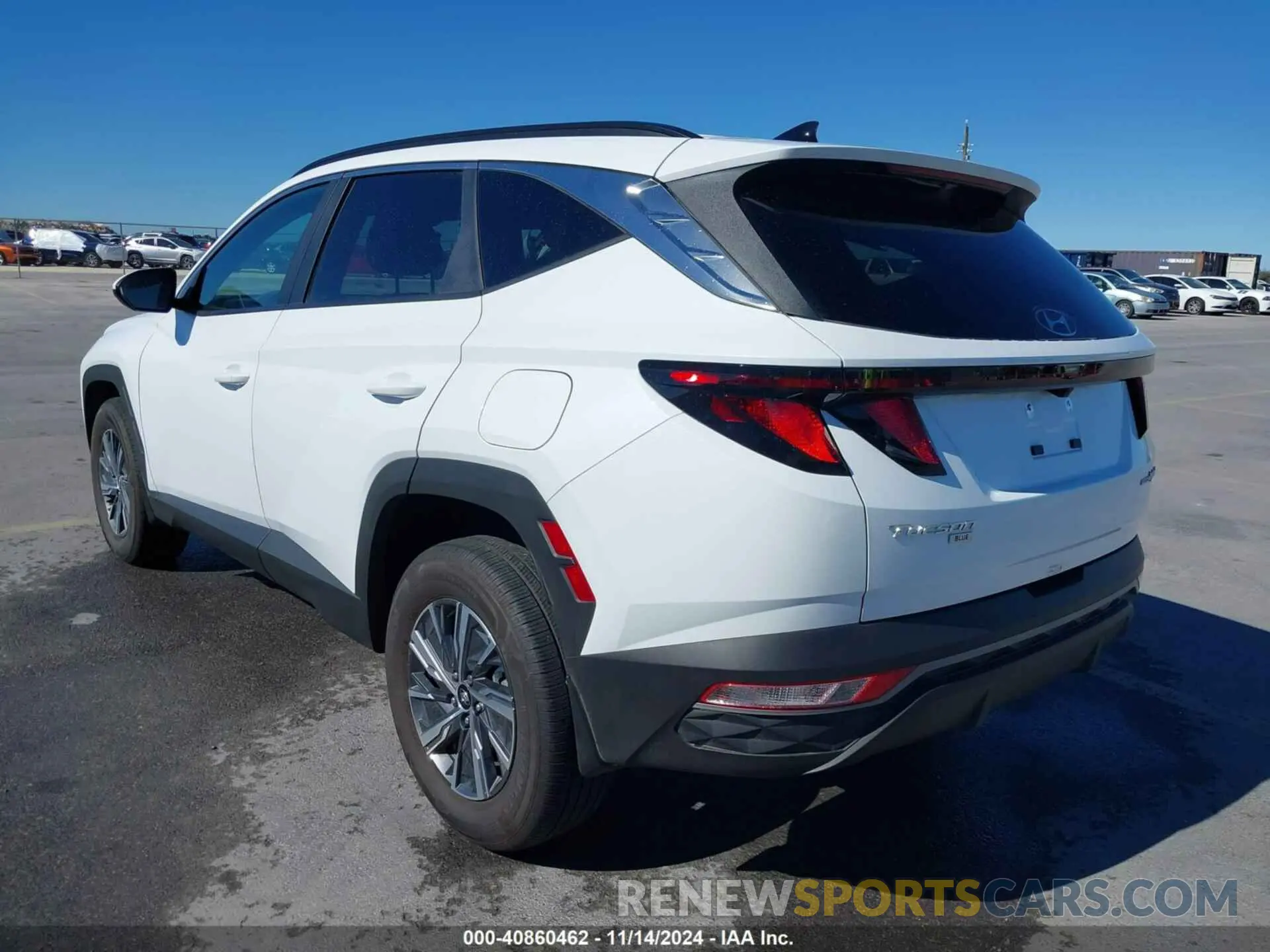 3 fotografías del automóvil dañado KM8JBCD17RU213273 HYUNDAI TUCSON HYBRID 2024