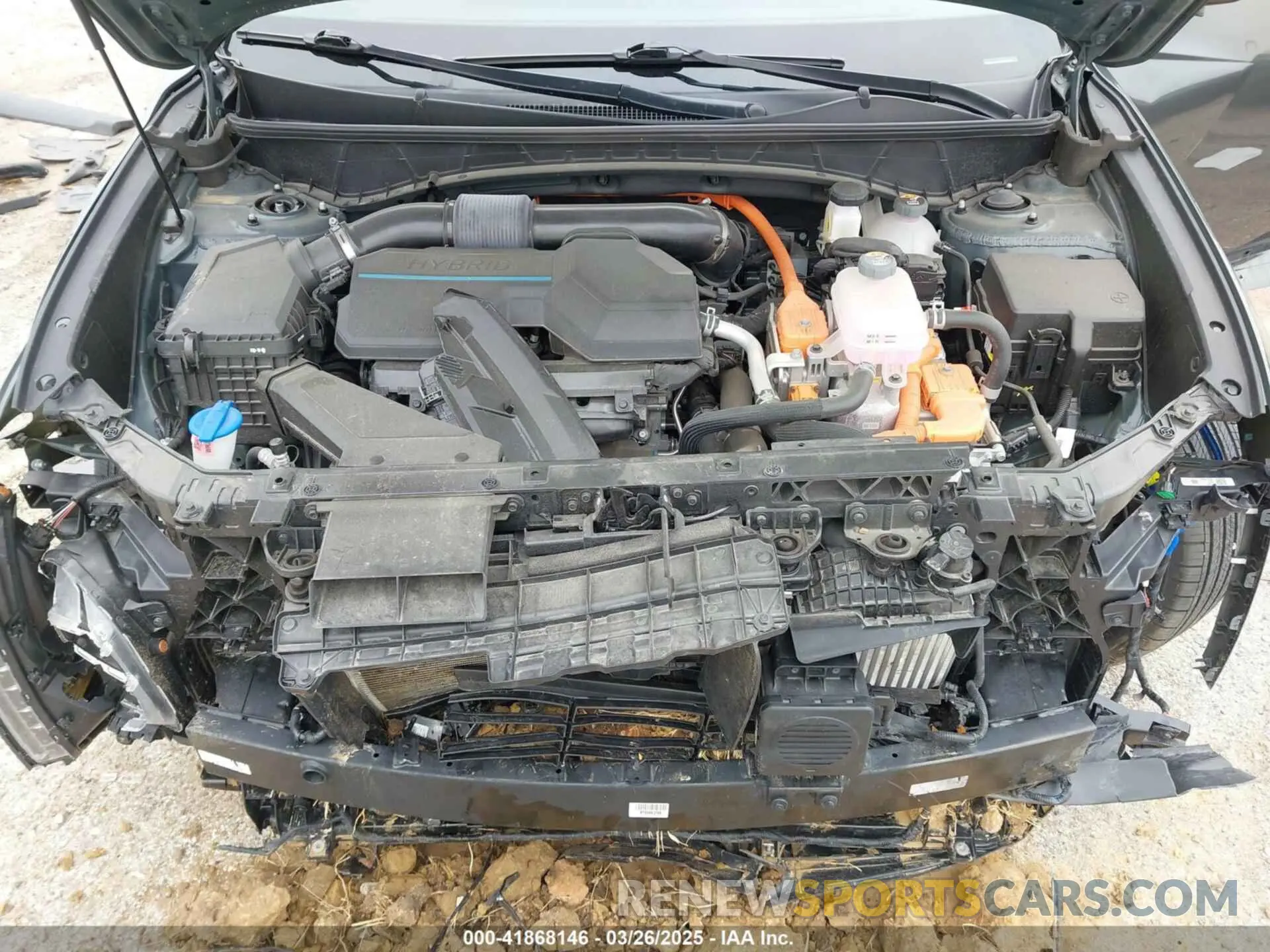 10 fotografías del automóvil dañado KM8JCCD10RU169436 HYUNDAI TUCSON HYBRID 2024