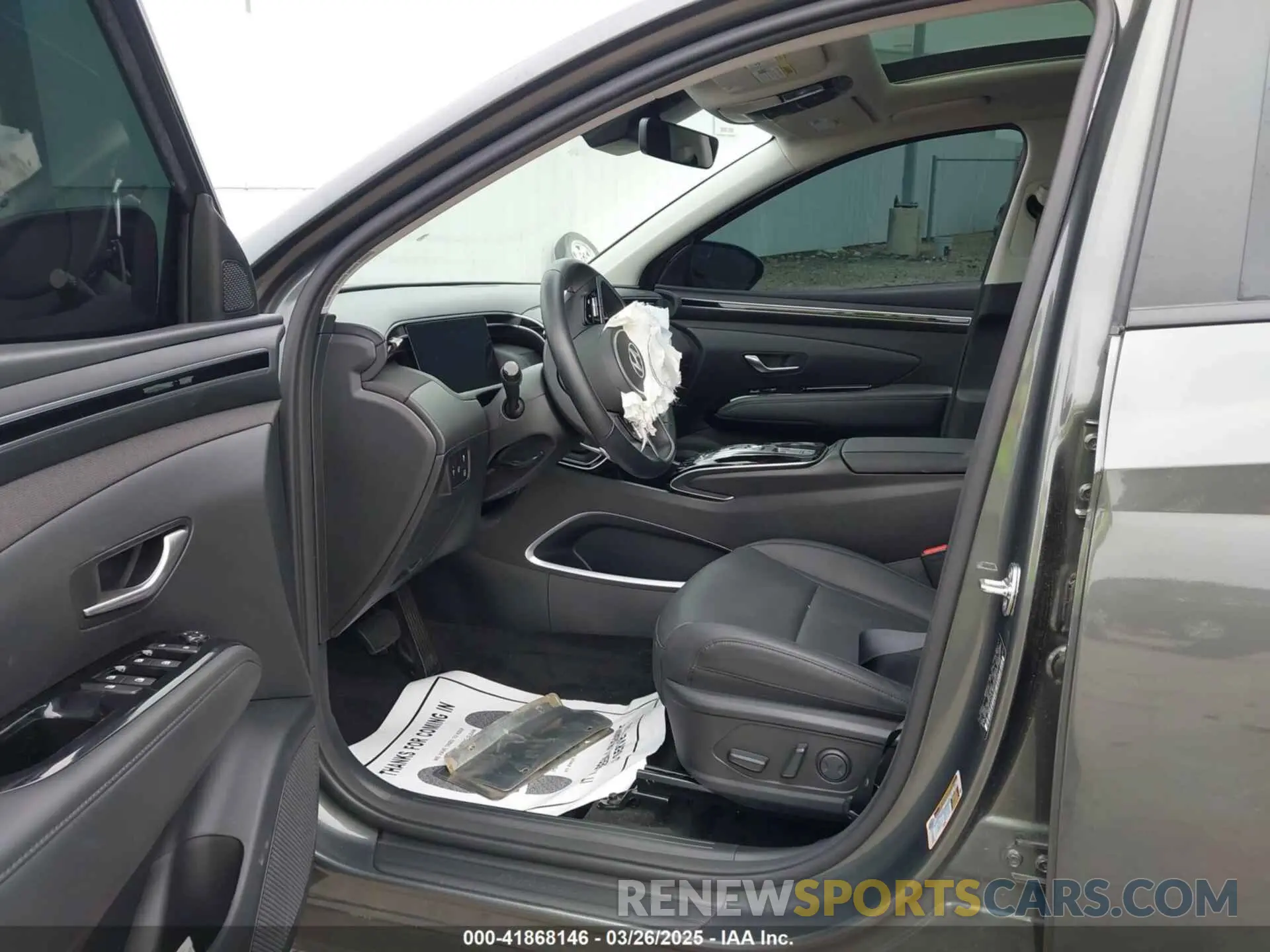 5 fotografías del automóvil dañado KM8JCCD10RU169436 HYUNDAI TUCSON HYBRID 2024