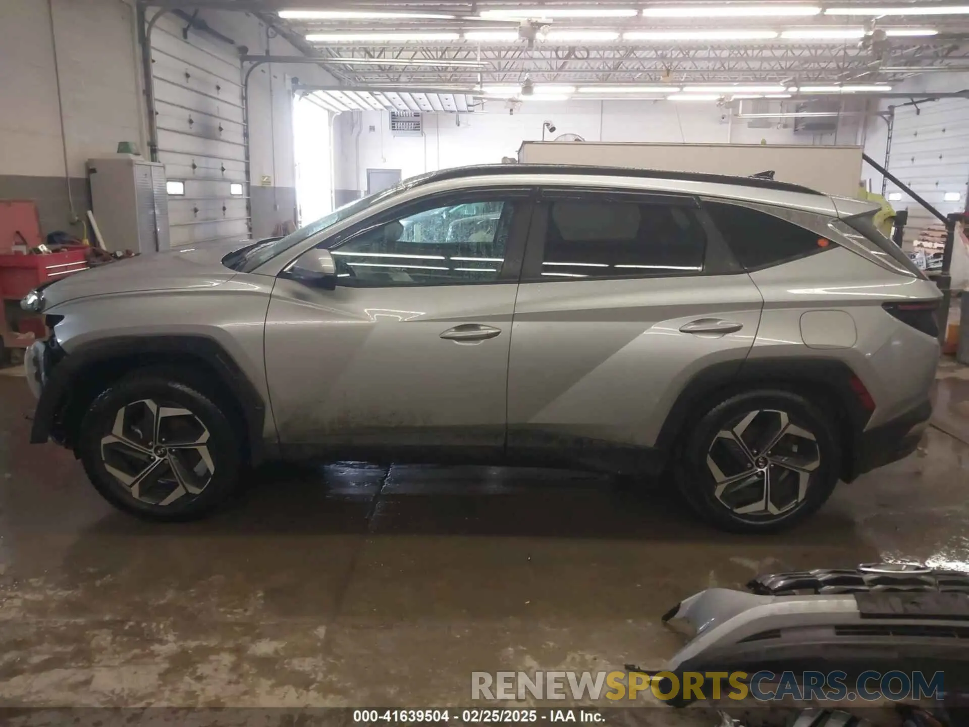 15 fotografías del automóvil dañado KM8JCCD11RU142648 HYUNDAI TUCSON HYBRID 2024