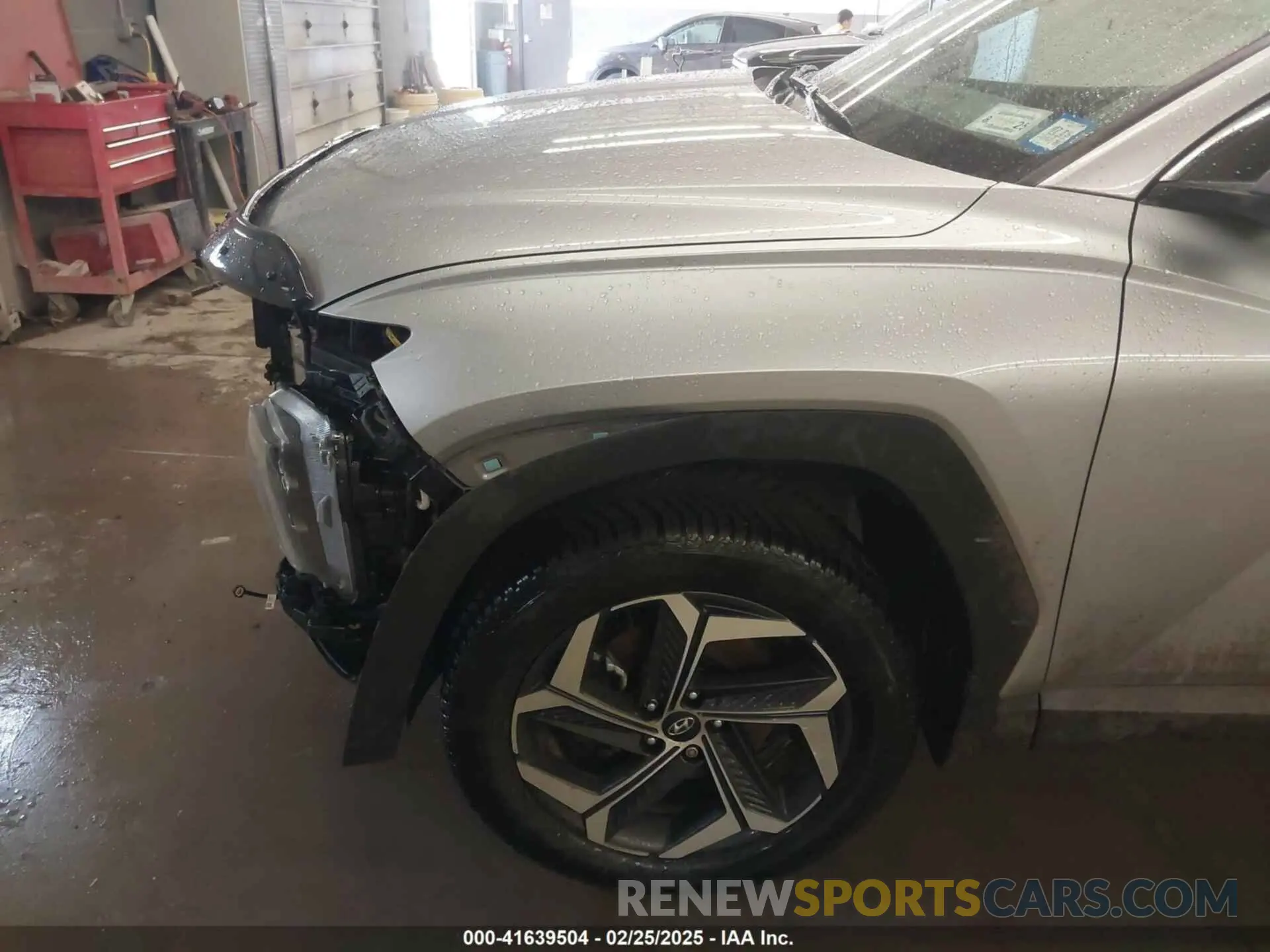 19 fotografías del automóvil dañado KM8JCCD11RU142648 HYUNDAI TUCSON HYBRID 2024