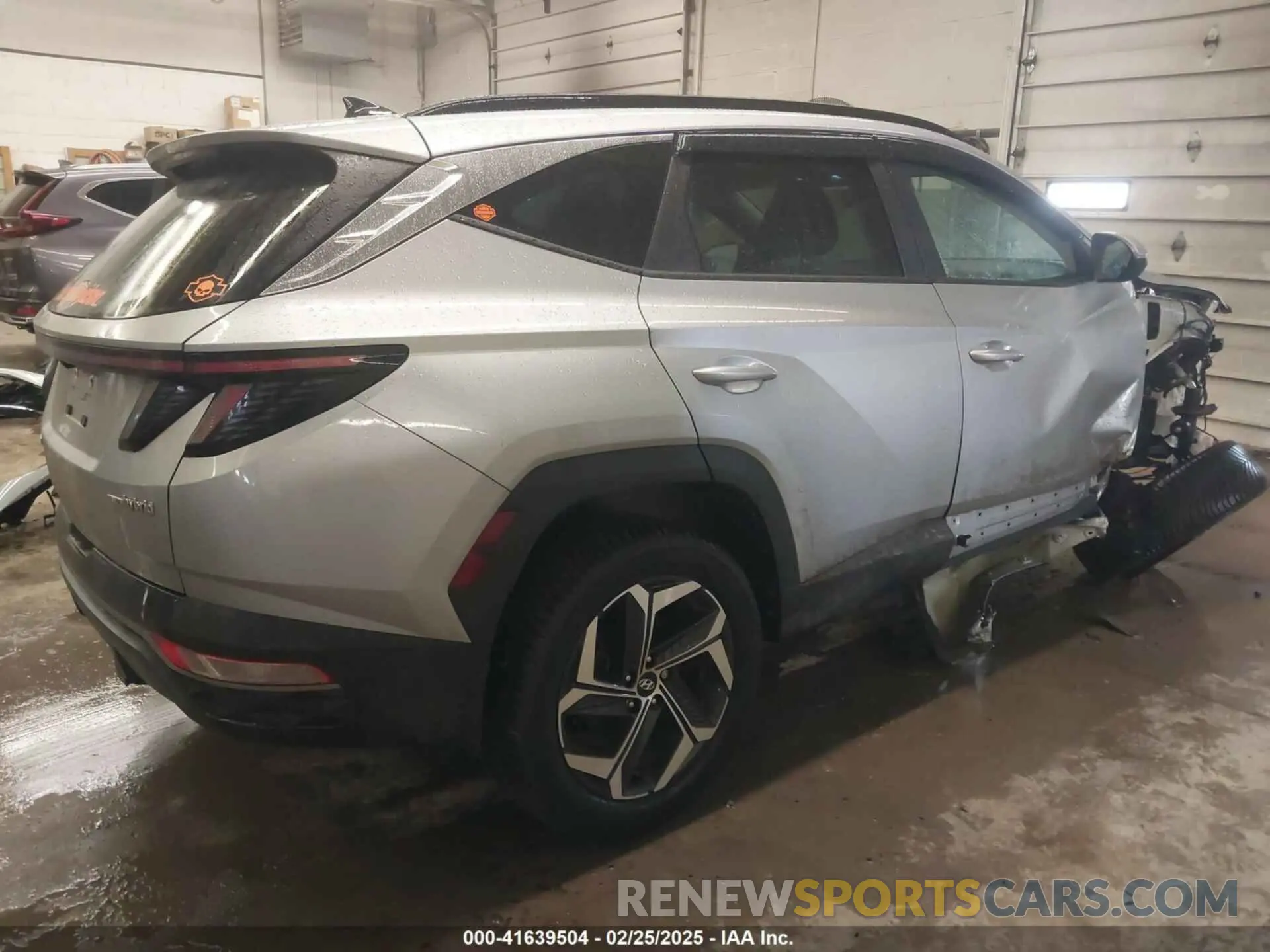 4 fotografías del automóvil dañado KM8JCCD11RU142648 HYUNDAI TUCSON HYBRID 2024