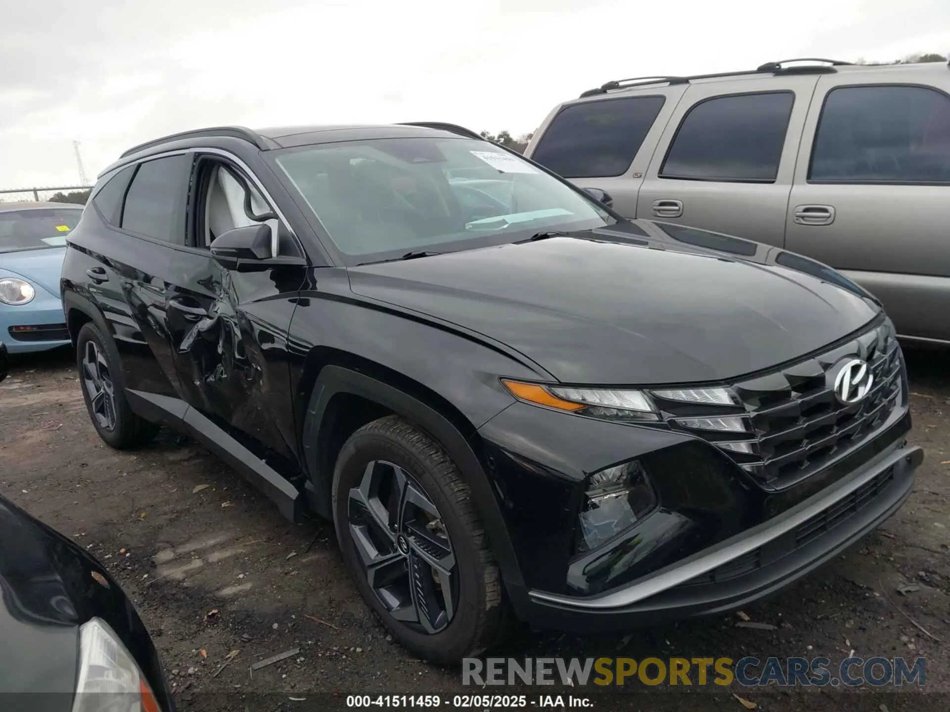 1 fotografías del automóvil dañado KM8JCCD11RU193423 HYUNDAI TUCSON HYBRID 2024