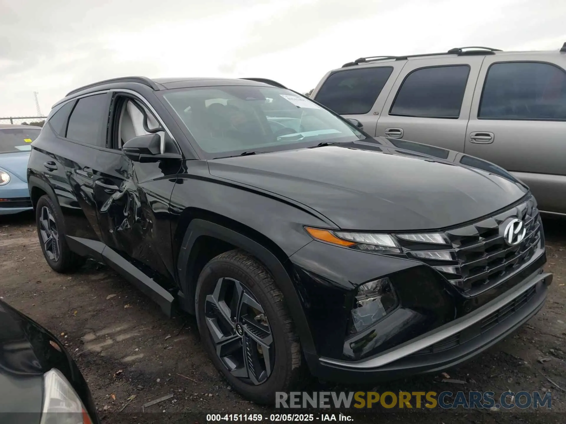 13 fotografías del automóvil dañado KM8JCCD11RU193423 HYUNDAI TUCSON HYBRID 2024