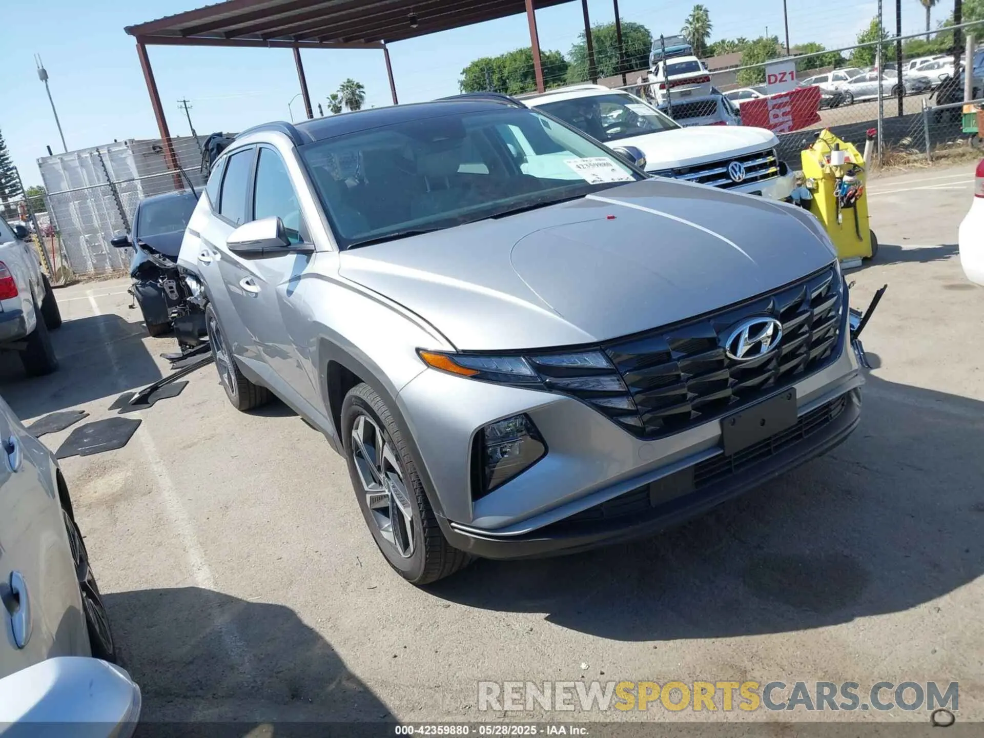 1 fotografías del automóvil dañado KM8JCCD11RU237100 HYUNDAI TUCSON HYBRID 2024