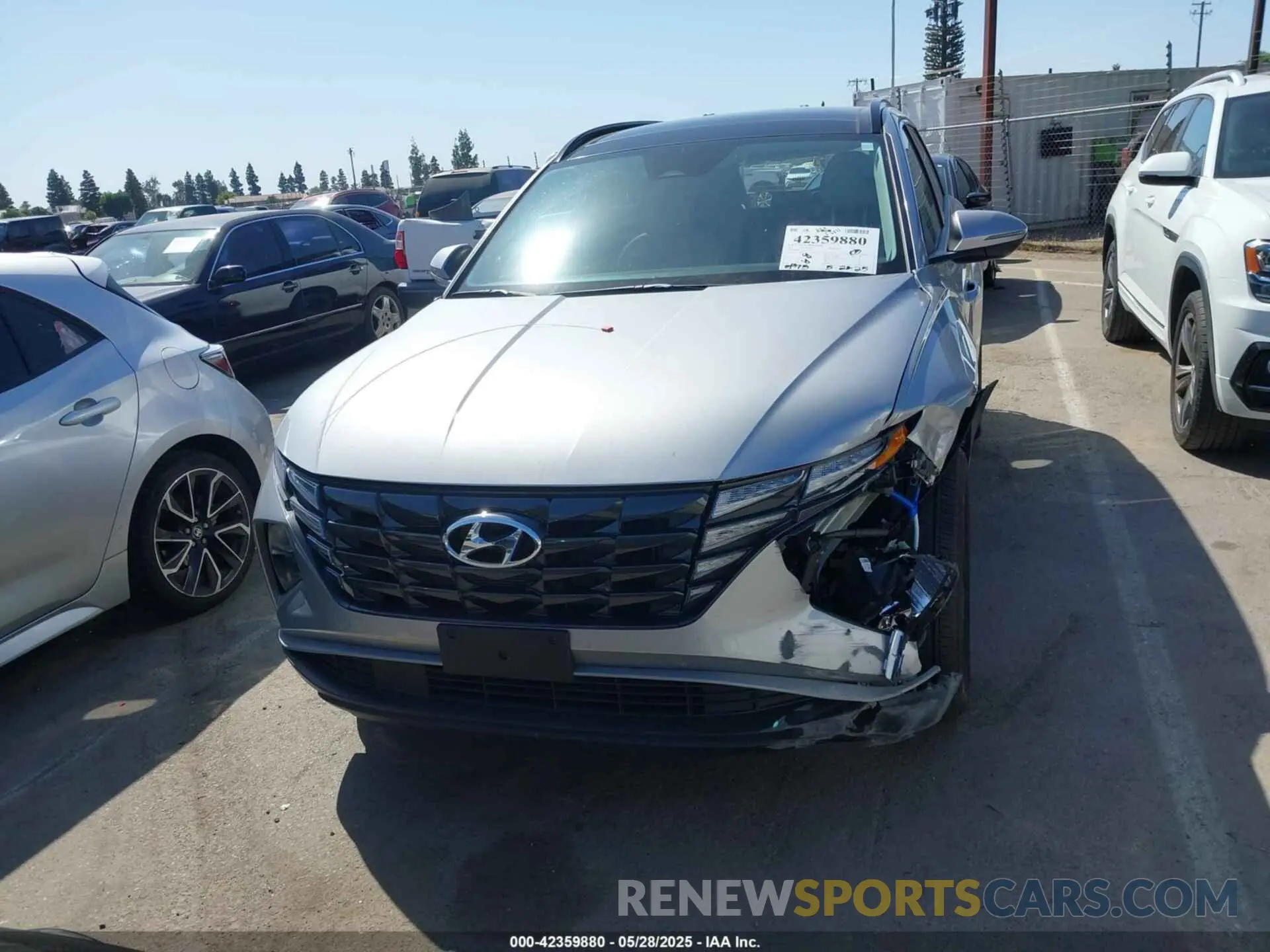 12 fotografías del automóvil dañado KM8JCCD11RU237100 HYUNDAI TUCSON HYBRID 2024