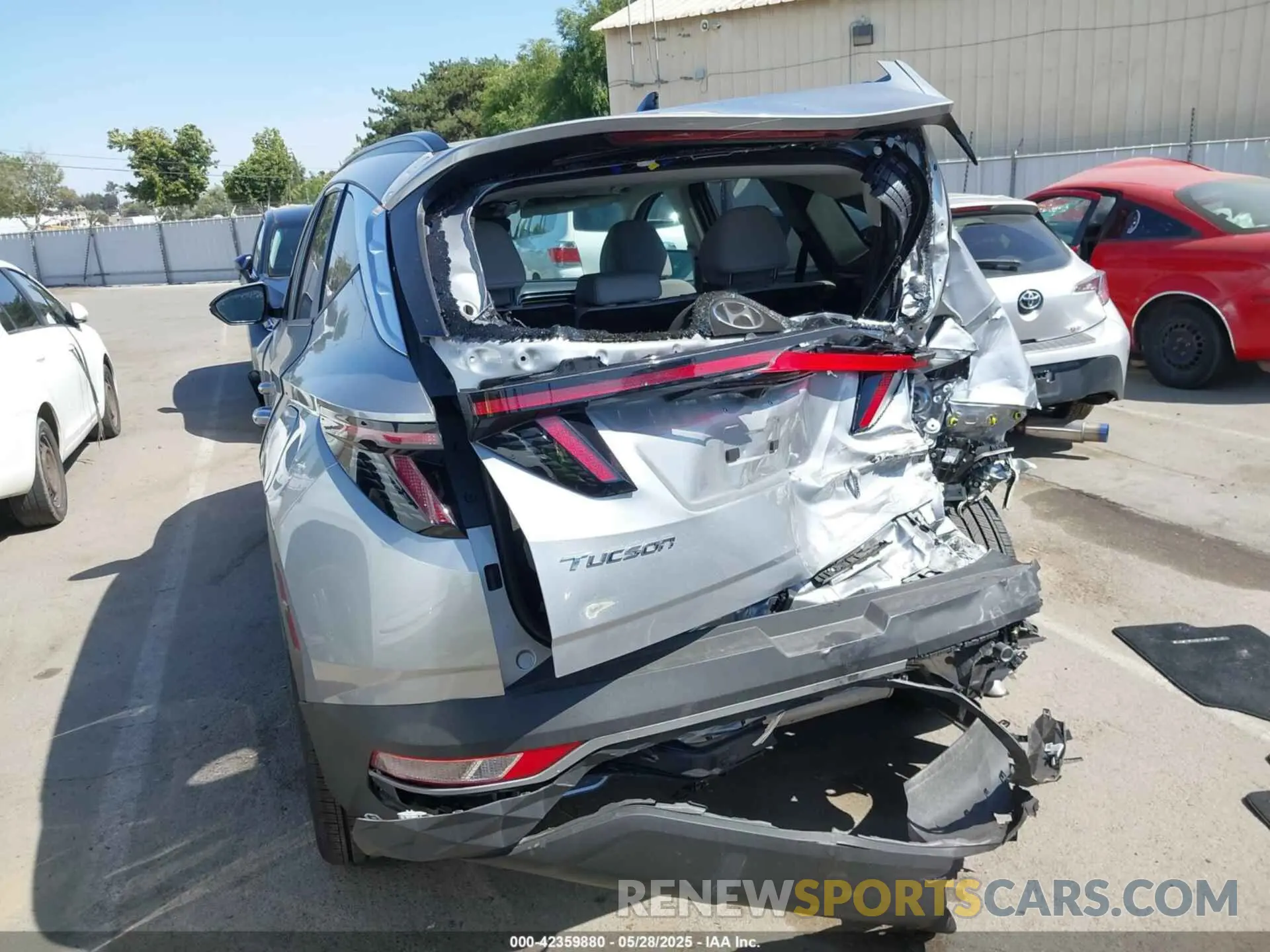 6 fotografías del automóvil dañado KM8JCCD11RU237100 HYUNDAI TUCSON HYBRID 2024