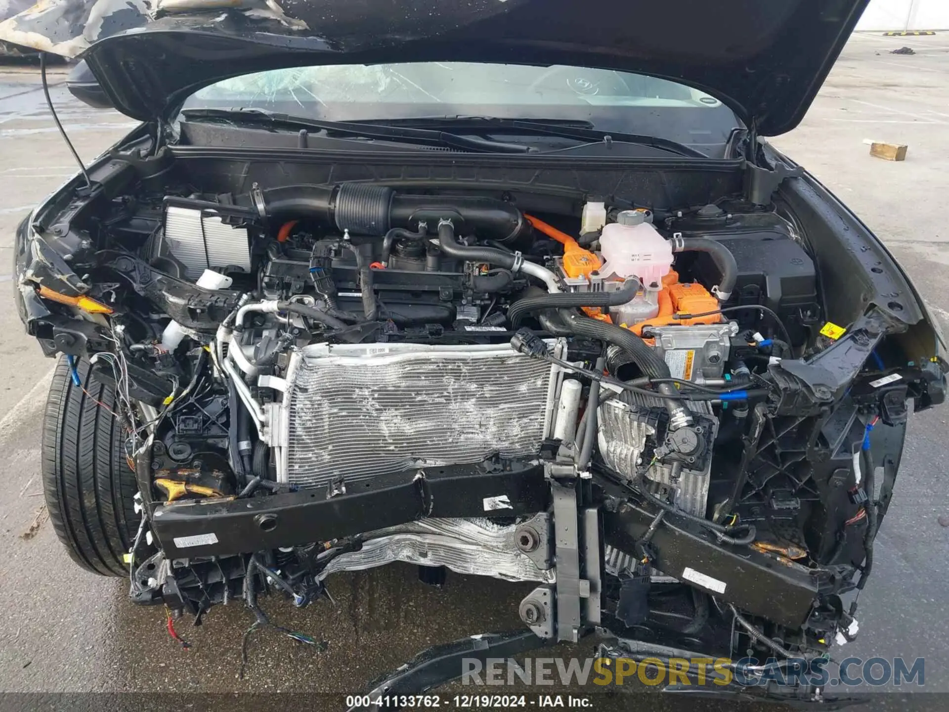 10 fotografías del automóvil dañado KM8JCCD14RU185168 HYUNDAI TUCSON HYBRID 2024